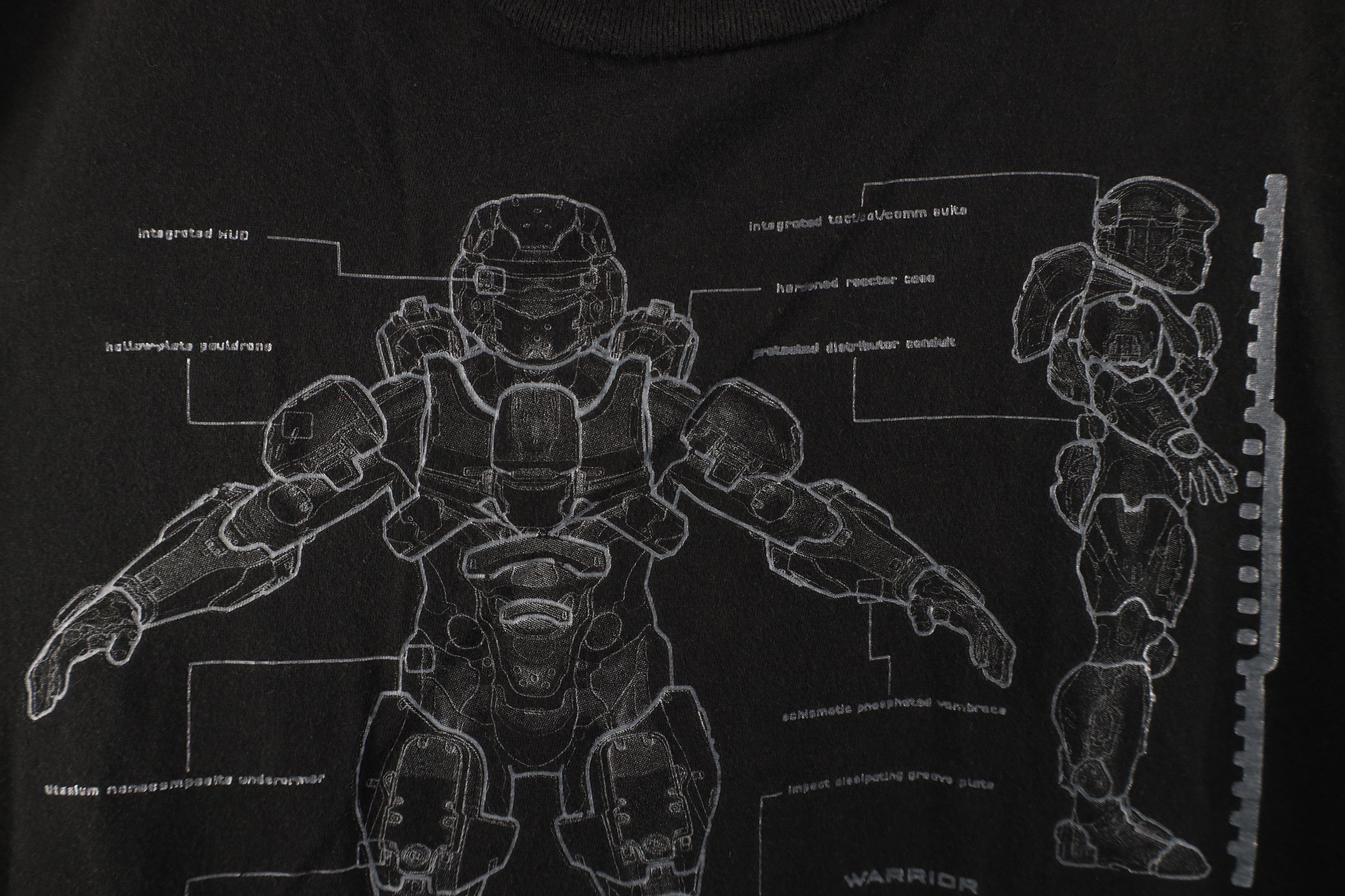 Vintage Vintage Halo 5 Spell Video Game Promo T-Shirt Black Cotton Size US L / EU 52-54 / 3 - 5 Thumbnail