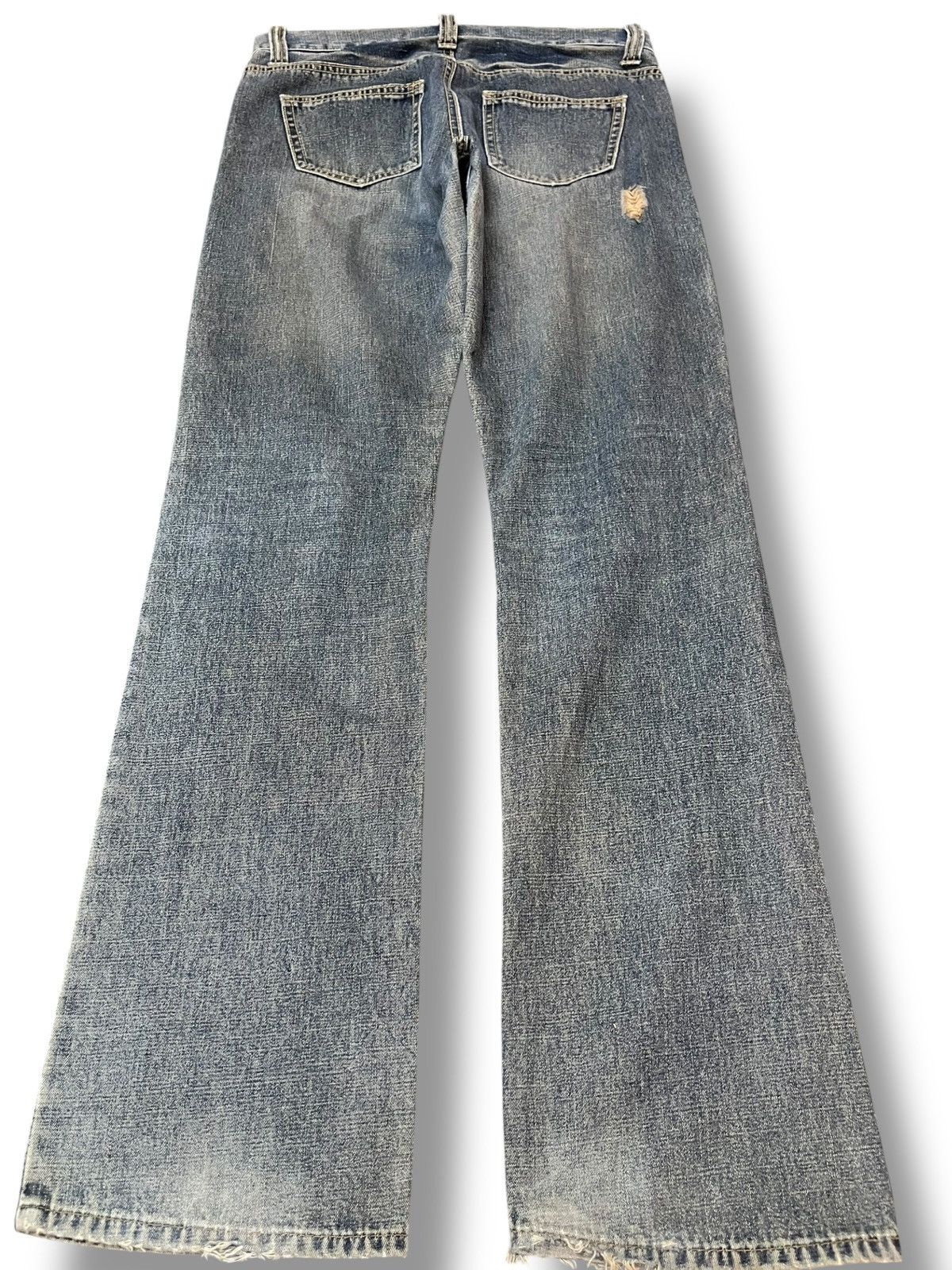 Japanese Brand Vintage Daily Topics Grunge Distressed Denim Size US 30 / EU 46 - 5 Thumbnail