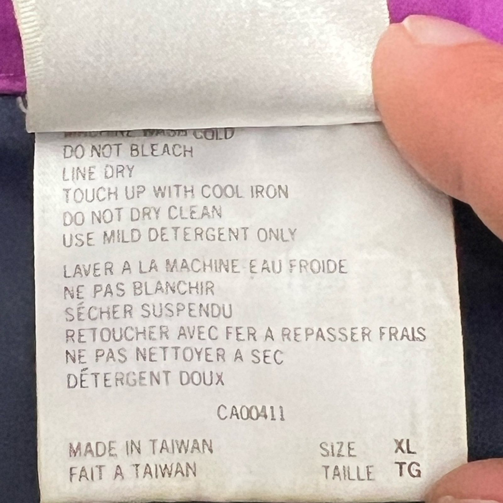 Adidas Vintage adidas Jacket Mens XL Purpe Windbreaker Hooded 80’s Size US XL / EU 56 / 4 - 9 Thumbnail