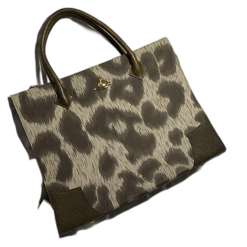Vivienne Westwood Vivienne Westwood Leopard Print Tote Bag Size ONE SIZE - 1 Thumbnail