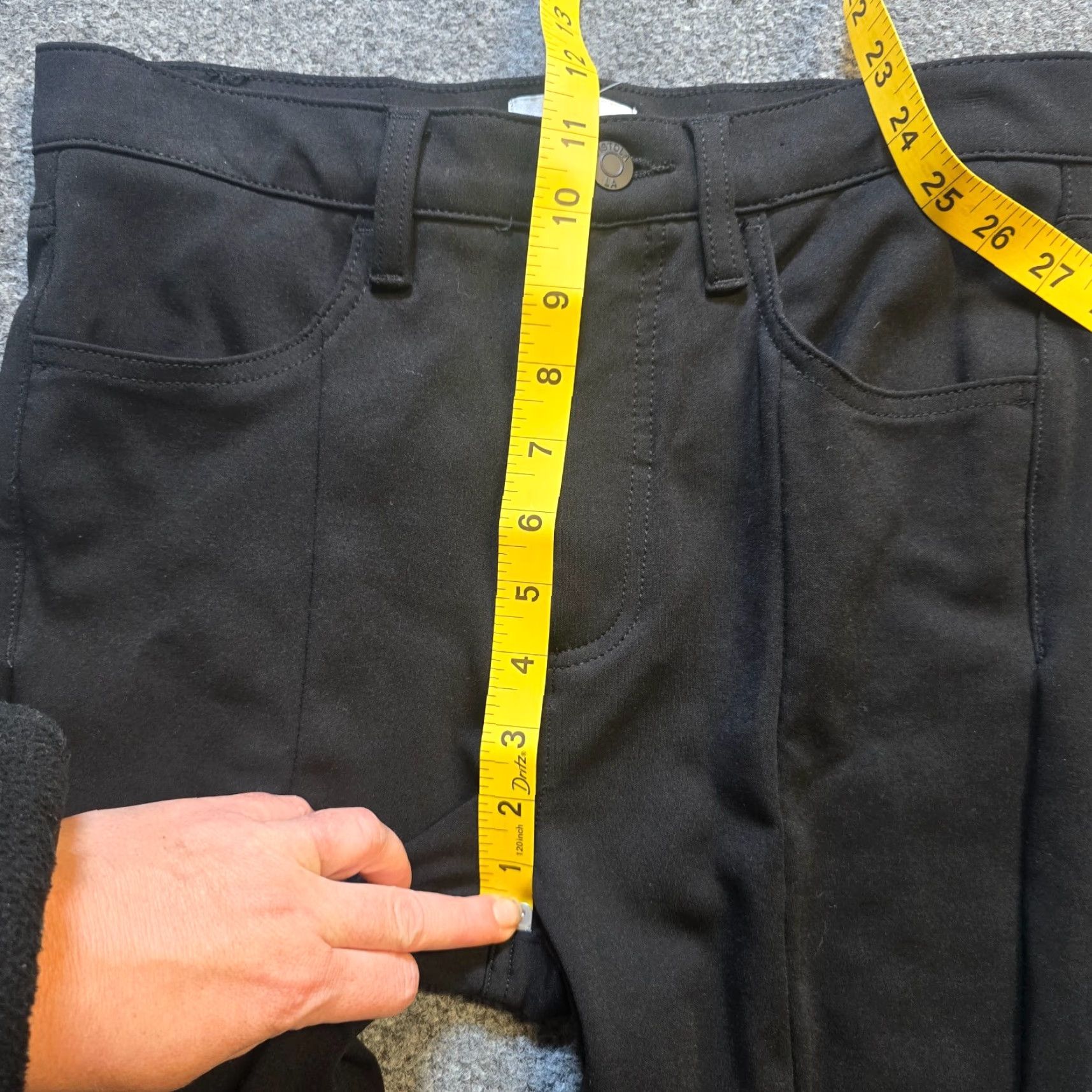 Pistola **PISTOLA Petite Women's Size 28 Black Cropped Flare Stretch Pant** User: PISTOLA Petite Women's Size 28 Black Cropped Flare Stretch Pant Size 28" / US 6 / IT 42 - 7 Thumbnail