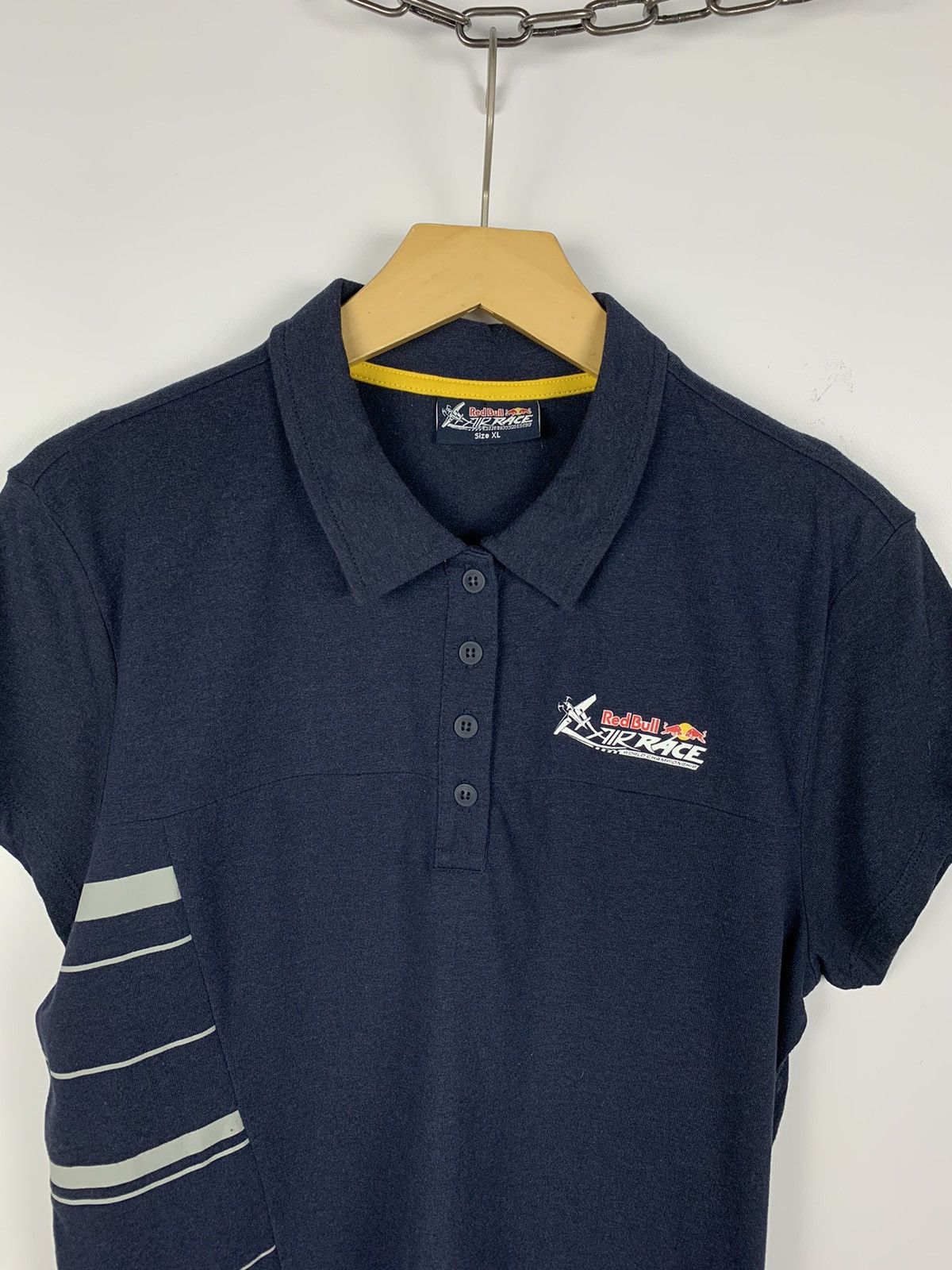 Red Bull Red Bull Racing Short Sleeve Polo Shirt Size XL Blue Y2K Size XL / US 12-14 / IT 48-50 - 2 Thumbnail