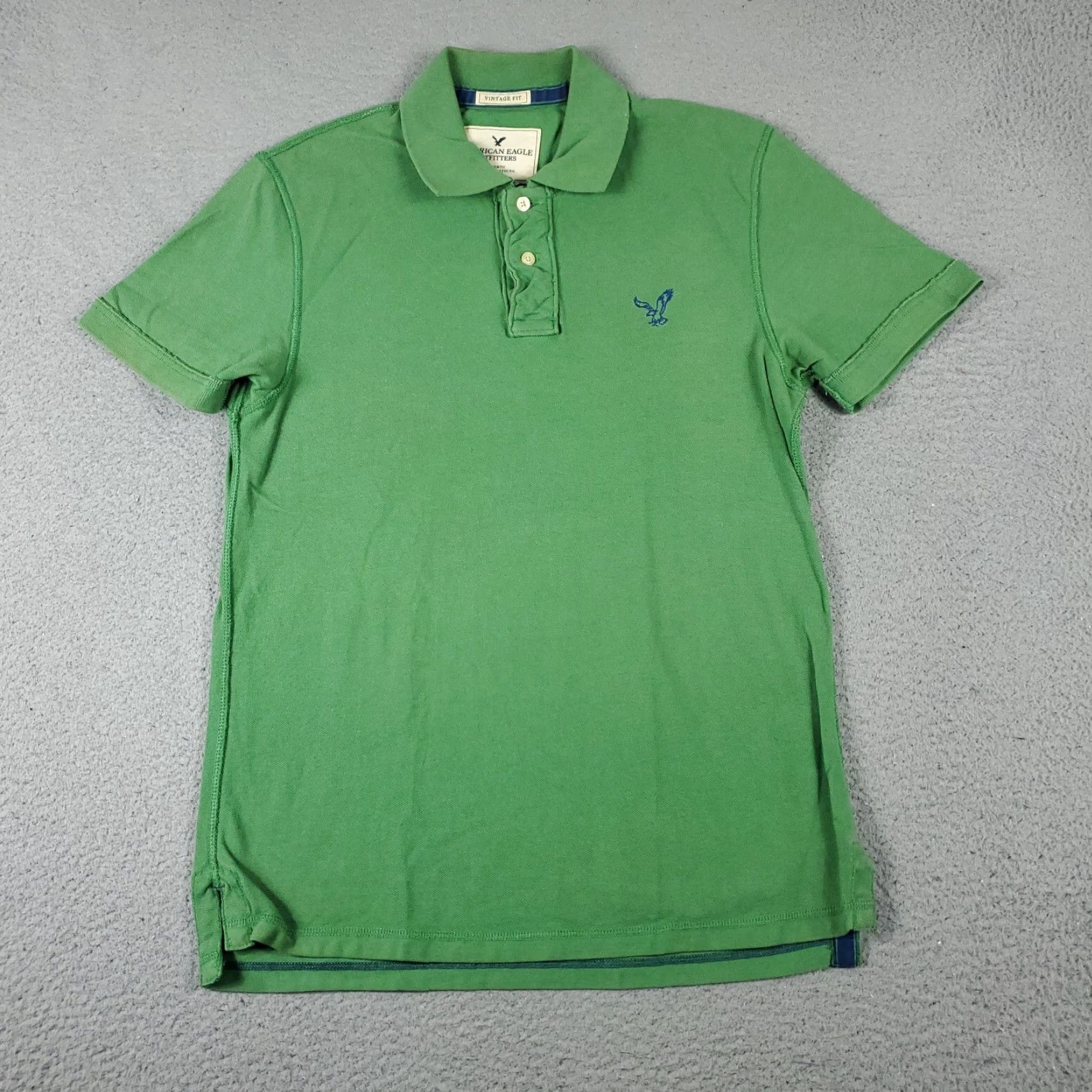 American Eagle Outfitters VINTAGE American Eagle Outfitters Polo Shirt Mens Medium Green Polo Adult M Green Casual Short Sleeve Shirt Mens Size US M / EU 48-50 / 2 - 3 Thumbnail