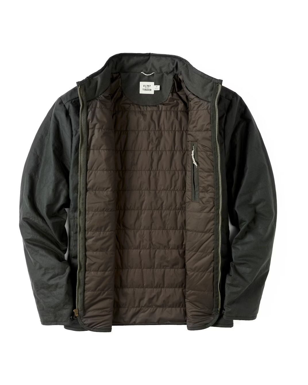 Flint And Tinder York Quilted Waxed Jacket Size US M / EU 48-50 / 2 - 2 Thumbnail