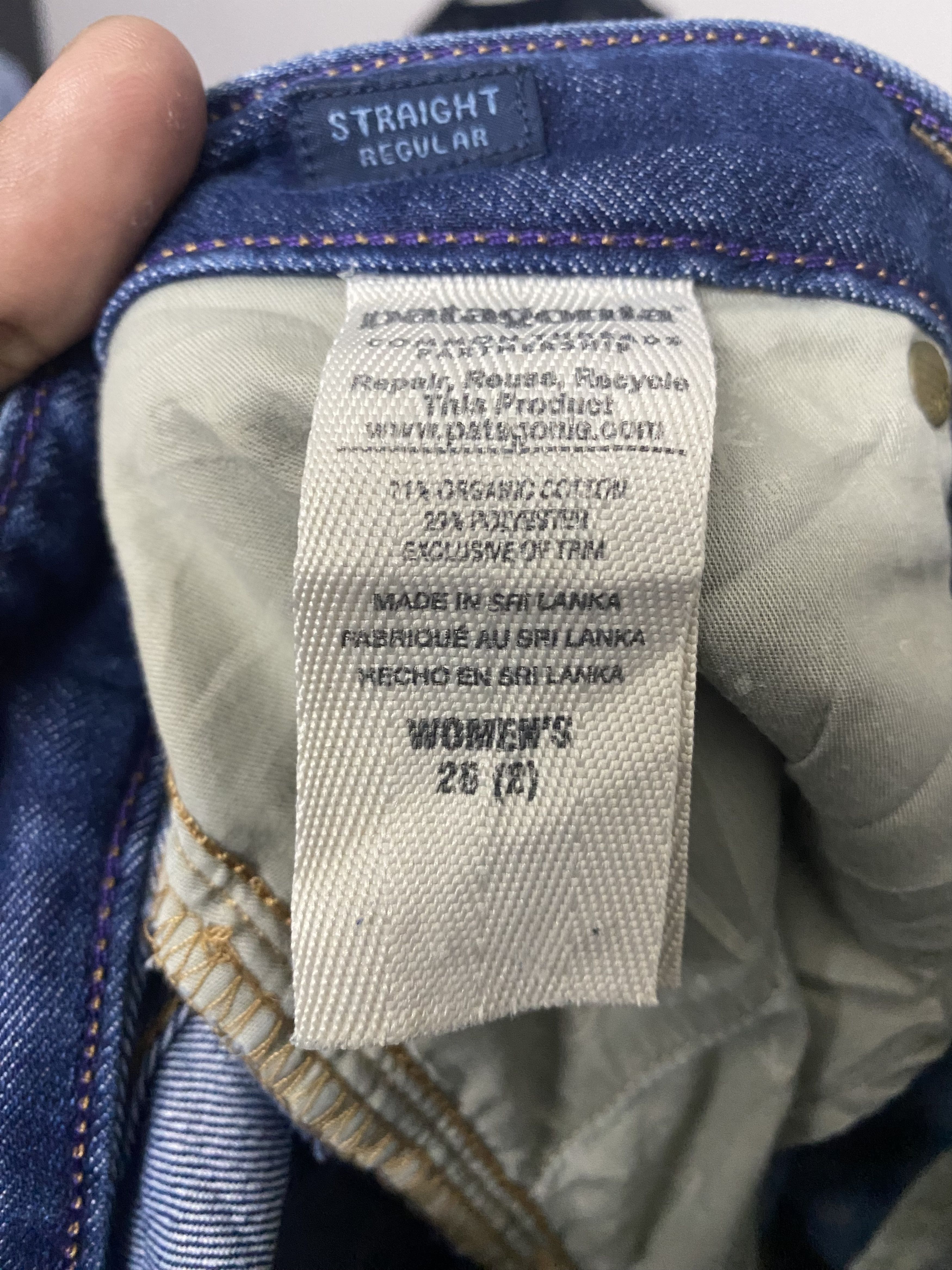 Patagonia Patagonia Straight Regular Distressed Blue Jeans Size 30" / US 8 / IT 44 - 13 Thumbnail