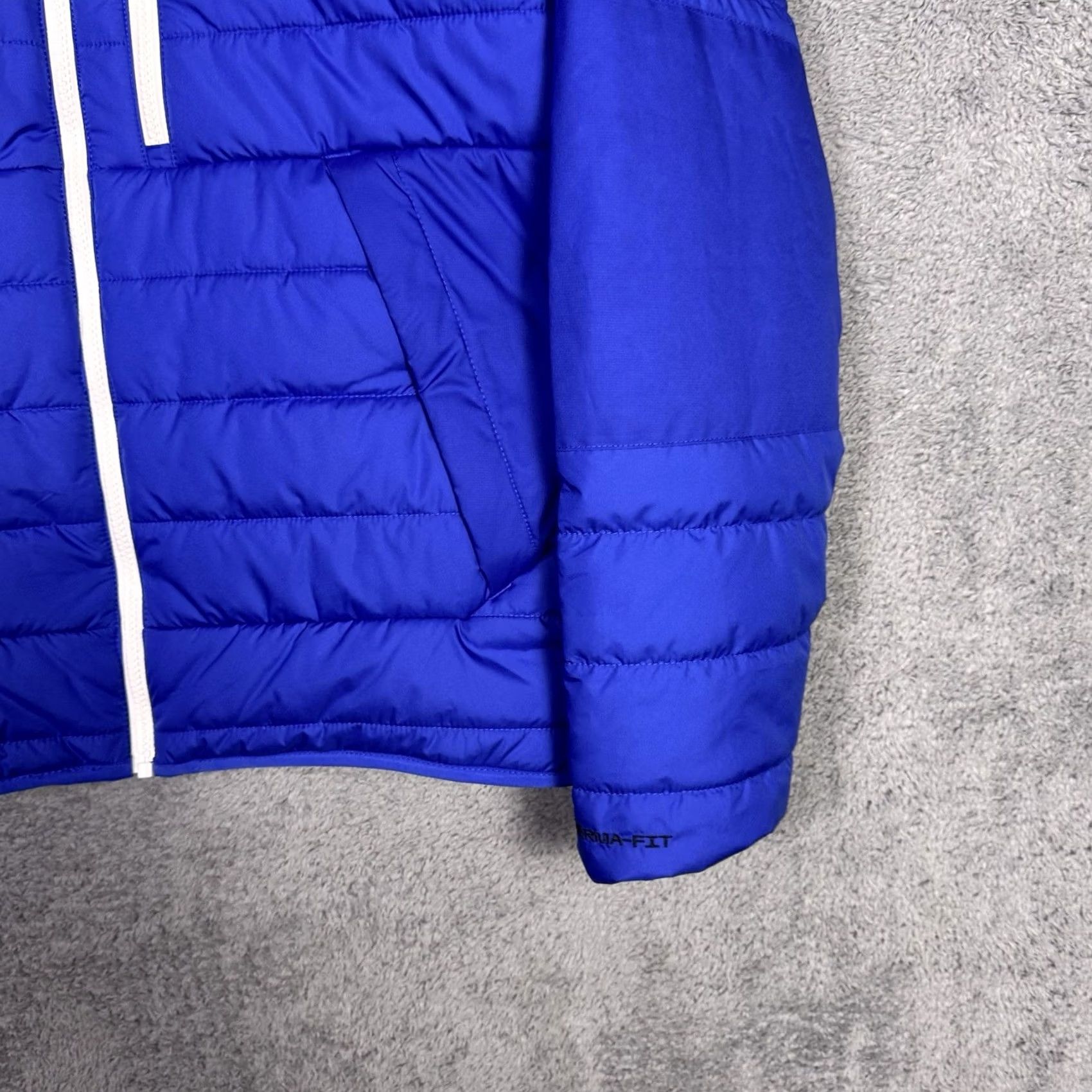 Nike Nike Jacket Mens M Therma Fit Quilted Puffer Legacy Blue Full Zip Fleece DQ4929 Size US M / EU 48-50 / 2 - 3 Thumbnail