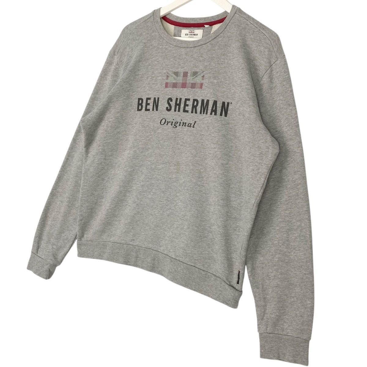 Vintage Vintage Ben Sherman Sweatshirt Crewneck Grey Pullover Size M Size US M / EU 48-50 / 2 - 2 Thumbnail