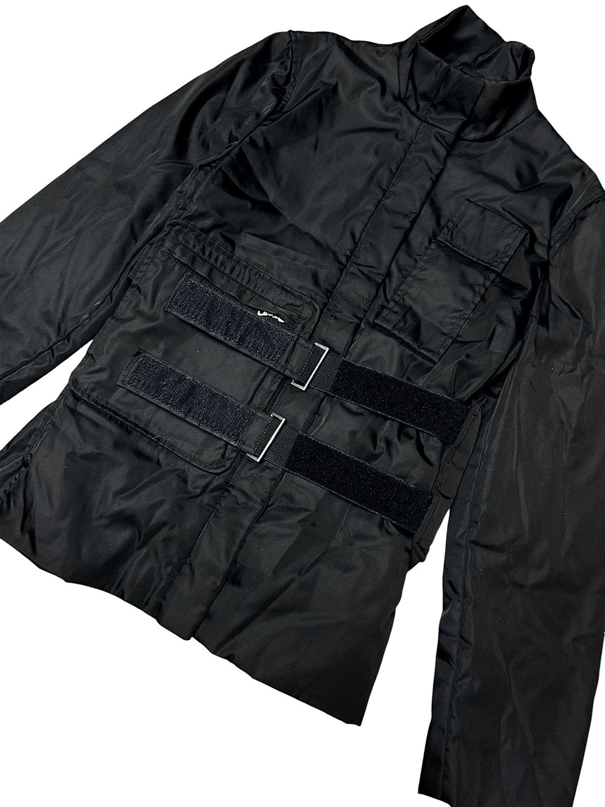 Prada F/W 99 Utility Belted Jacket Size XS / US 0-2 / IT 36-38 - 5 Thumbnail