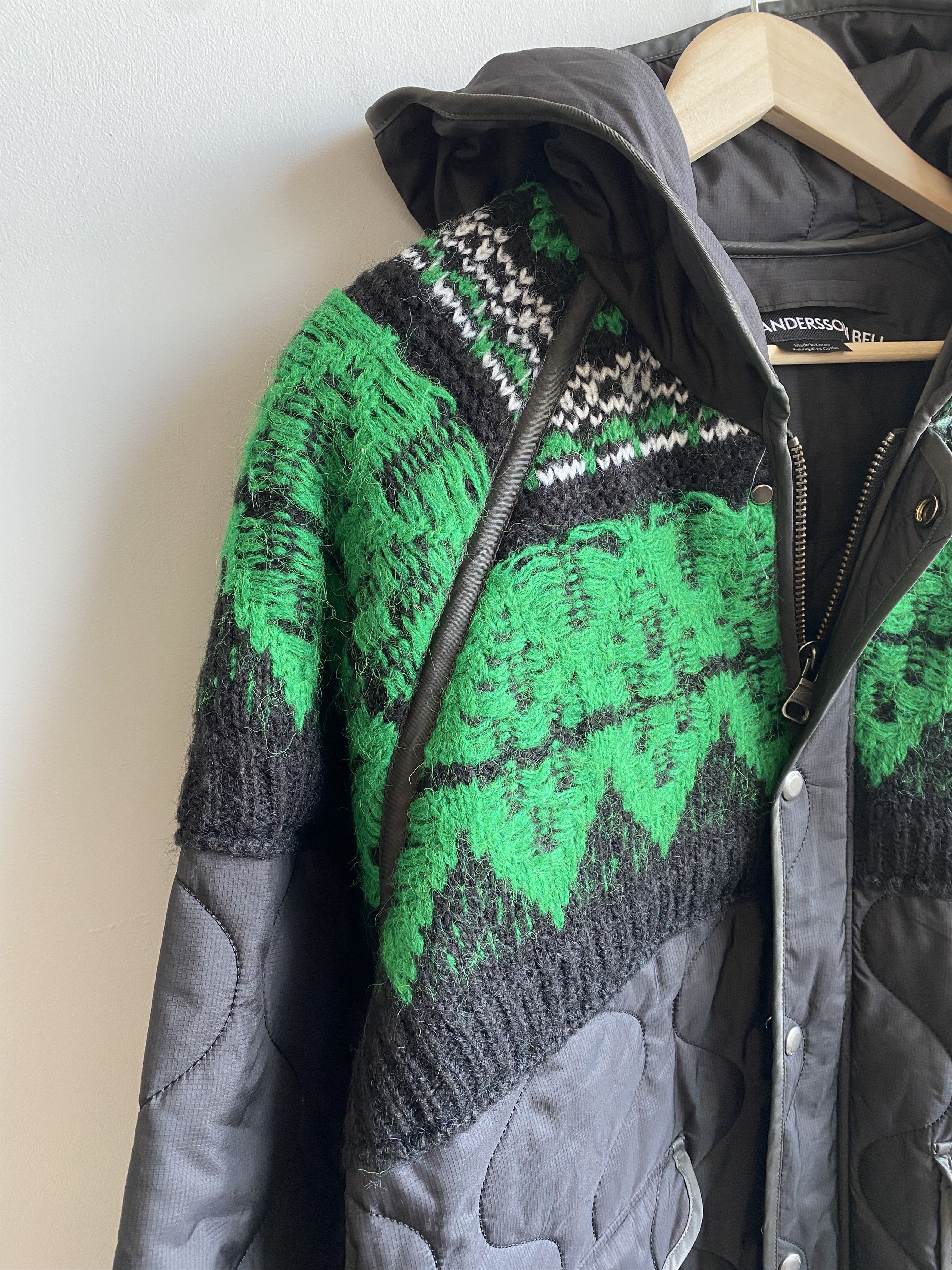 Andersson Bell Andersson Bell ADSB Unisex Nordic Knit Patch Quilted Parka Size US S / EU 44-46 / 1 - 4 Thumbnail
