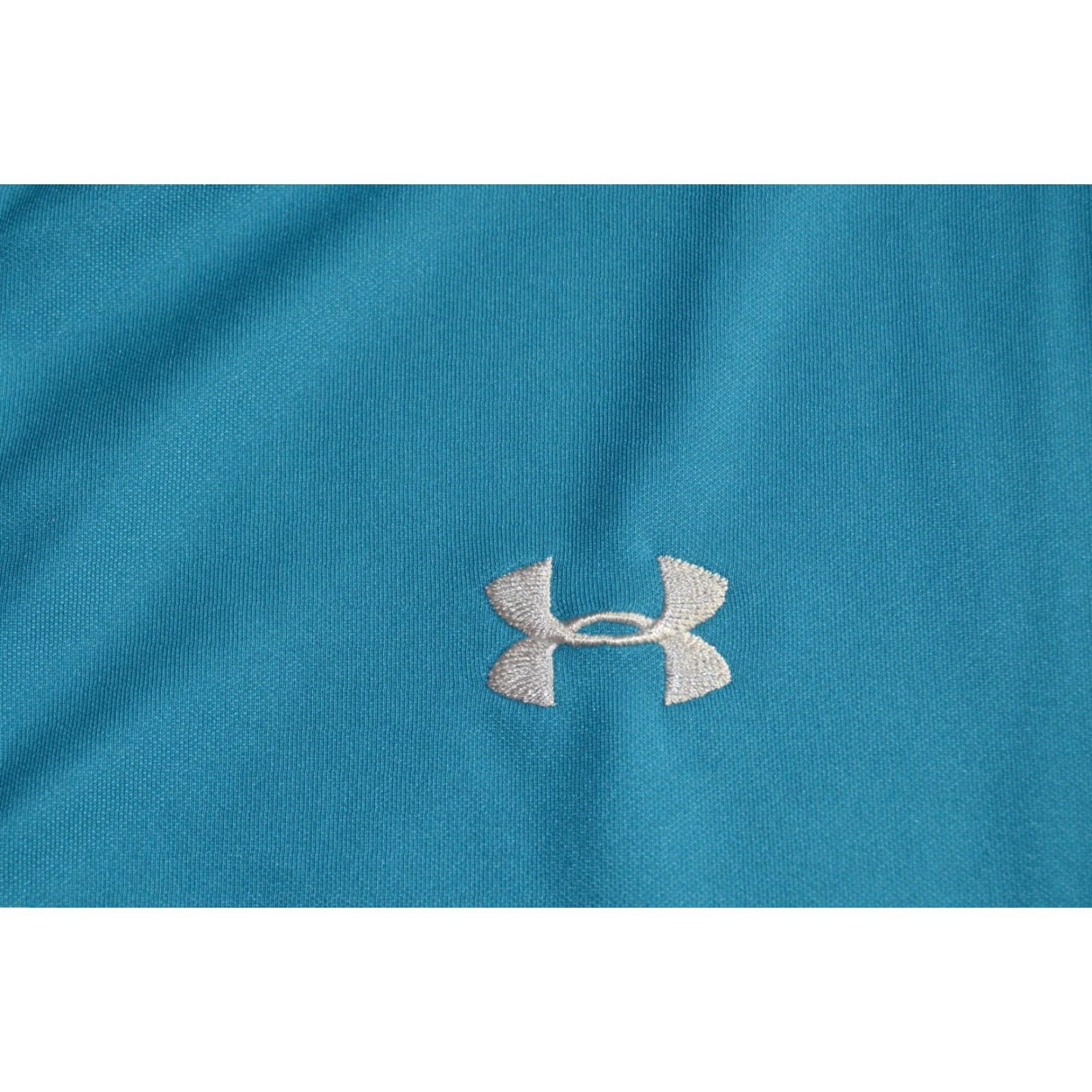 Under Armour Under Armour Performance Polo Shirt Mens 2XL Blue Short Sleeve Golf Activewear Size US XXL / EU 58 / 5 - 4 Thumbnail