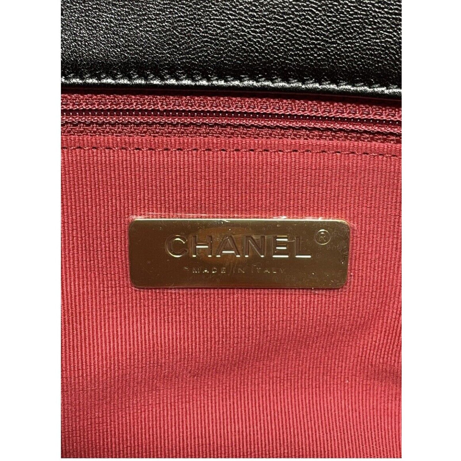 Chanel CHANEL 19 Lambskin Quilted Small Black Flap bag Size ONE SIZE - 13 Thumbnail
