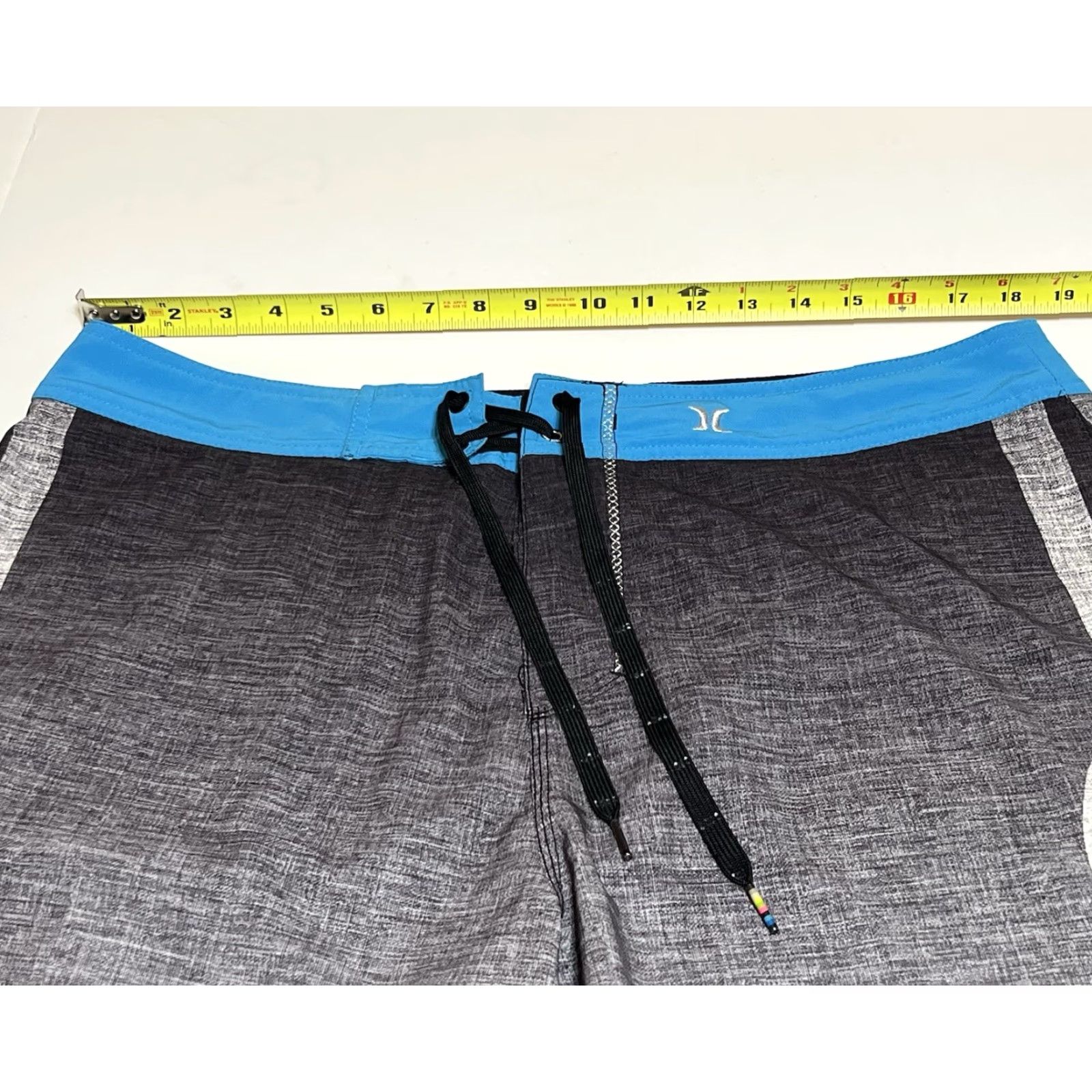 Hurley Hurley Phantom Boardshorts Mens 36 Swim Trunks Surf Pocket Lightweight Gray Size US 36 / EU 52 - 3 Thumbnail