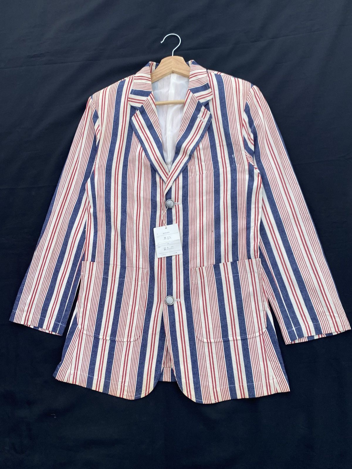 Japanese Brand Rare VINTAGE Creation Cube Red Blue Jacket Size US M / EU 48-50 / 2 - 3 Thumbnail