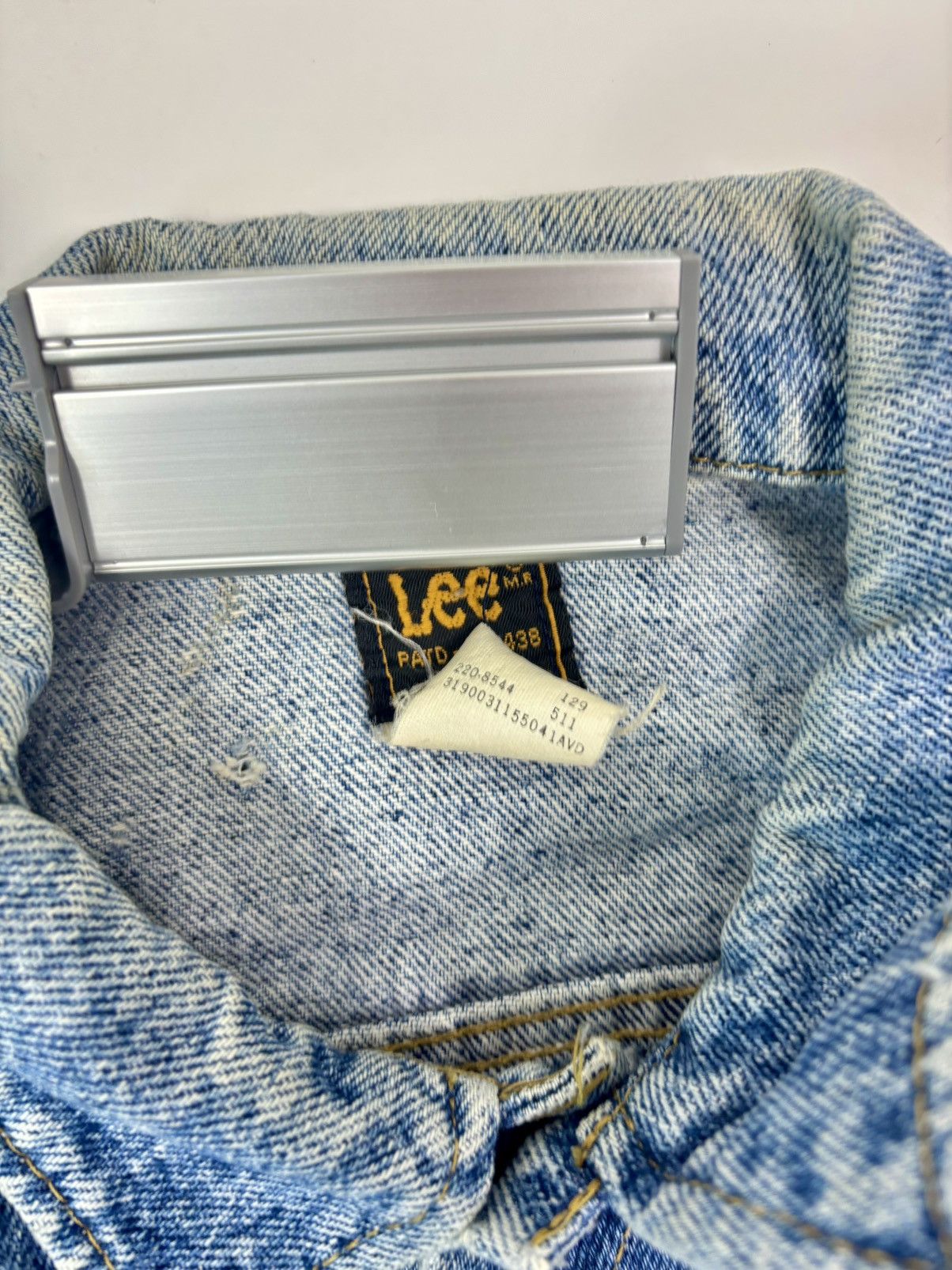 Lee 1990s Lee Riders Light Wash Denim Jacket Size US L / EU 52-54 / 3 - 8 Thumbnail