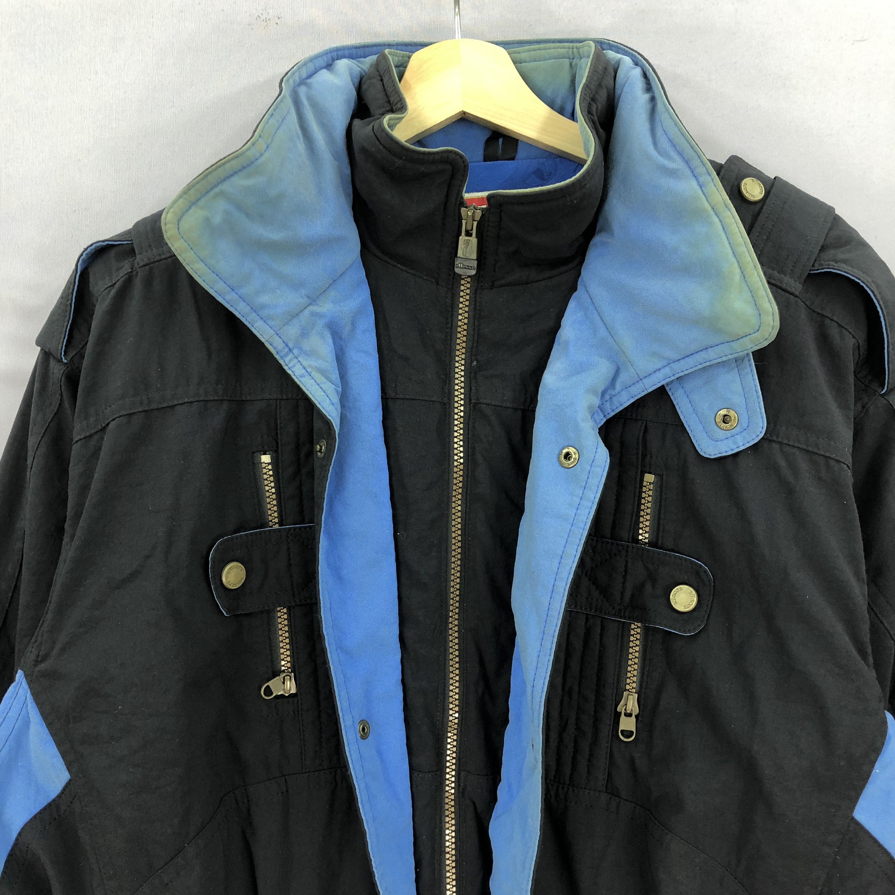 Ellesse × Vintage Vintage 90s Ellesse Ski Overalls Snowboards Ski Wear Suits Size US 30 / EU 46 - 7 Thumbnail