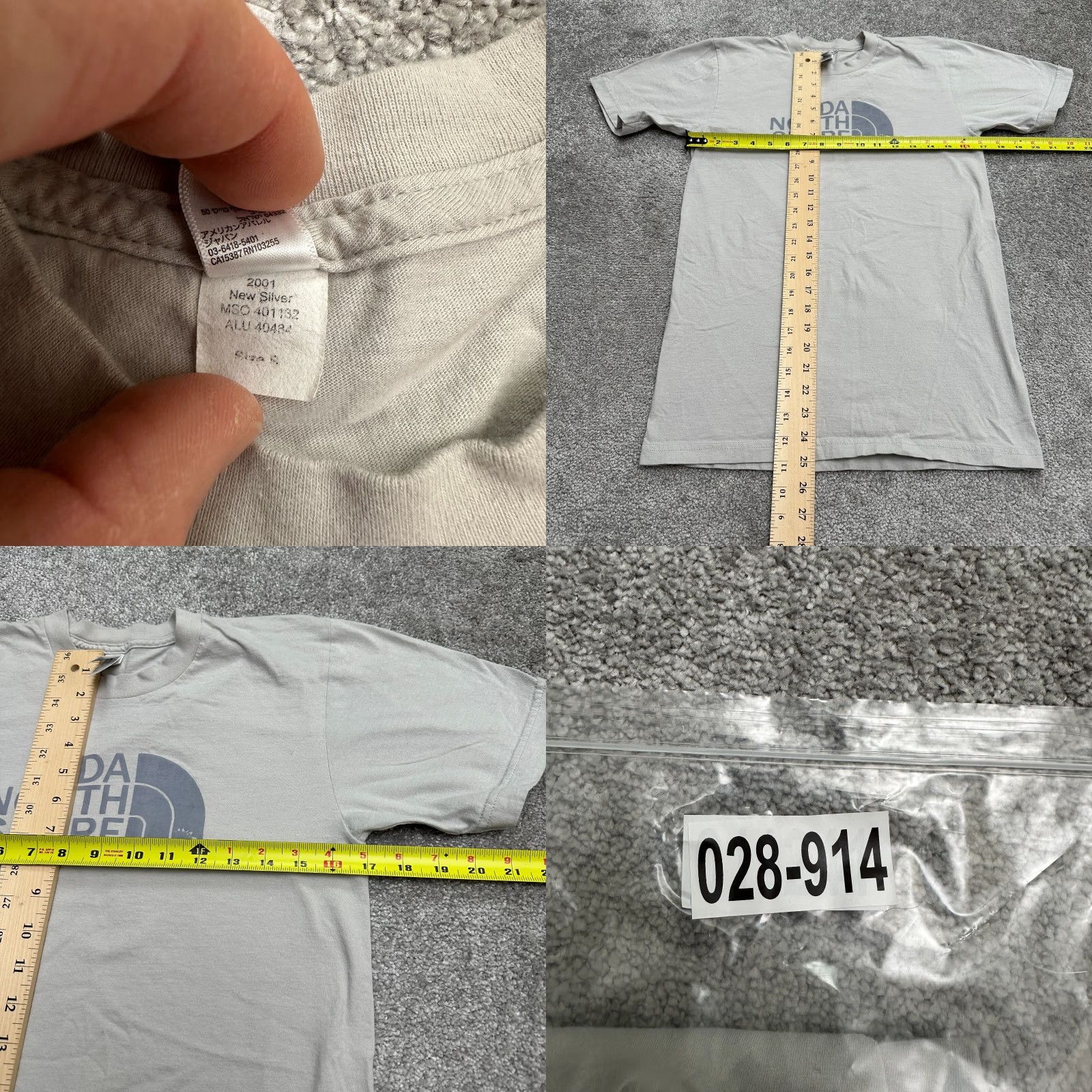 American Apparel American Apparel Graphic T-Shirt Unisex Adult Small Gray Crew Neck Short Sleeve Cotton Tee Graphic Print Casual All Seasons Size S / US 4 / IT 40 - 8 Thumbnail