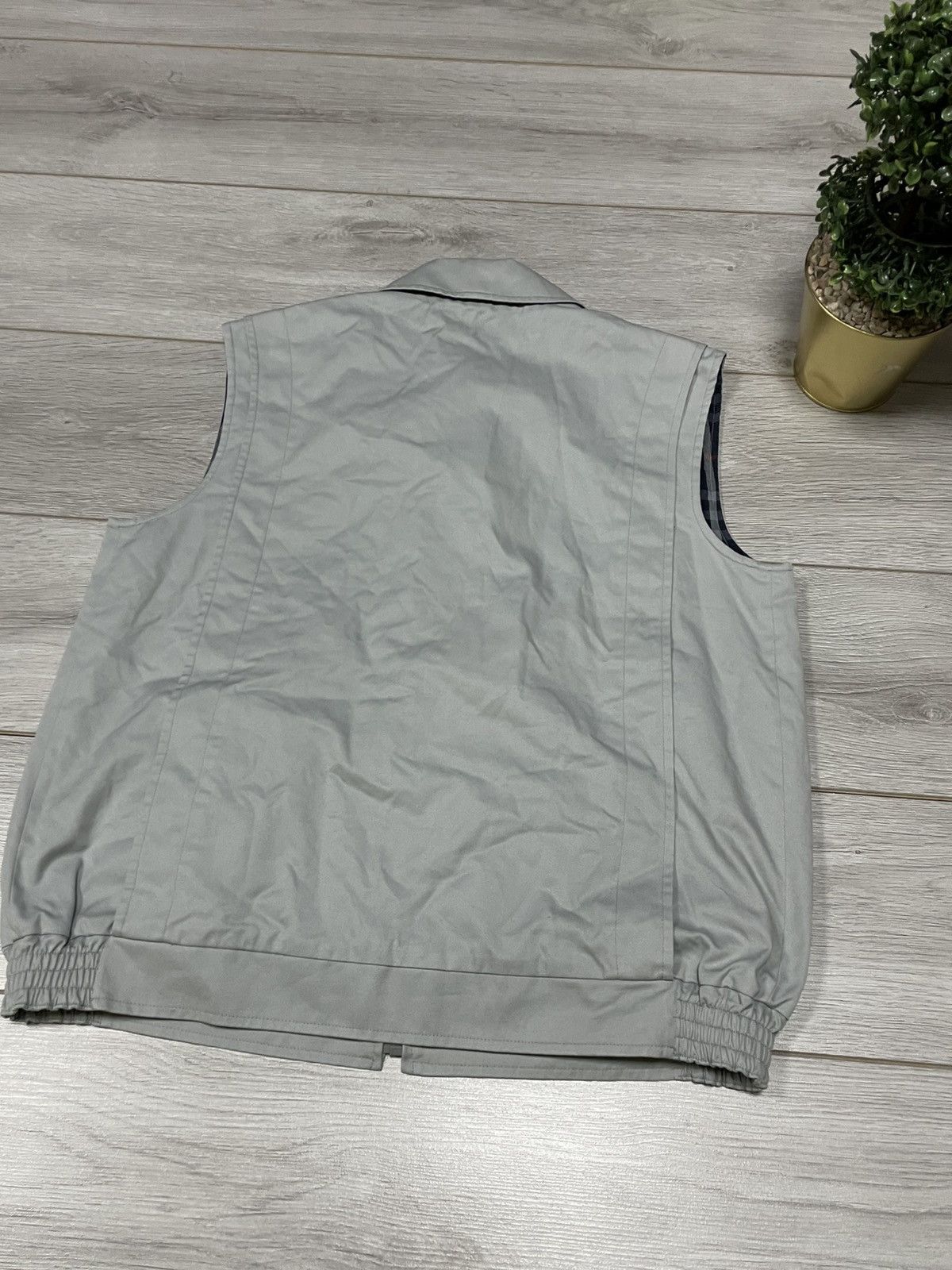 Burberry Burberry London vest dark blue nova check zip Size US M / EU 48-50 / 2 - 10 Thumbnail