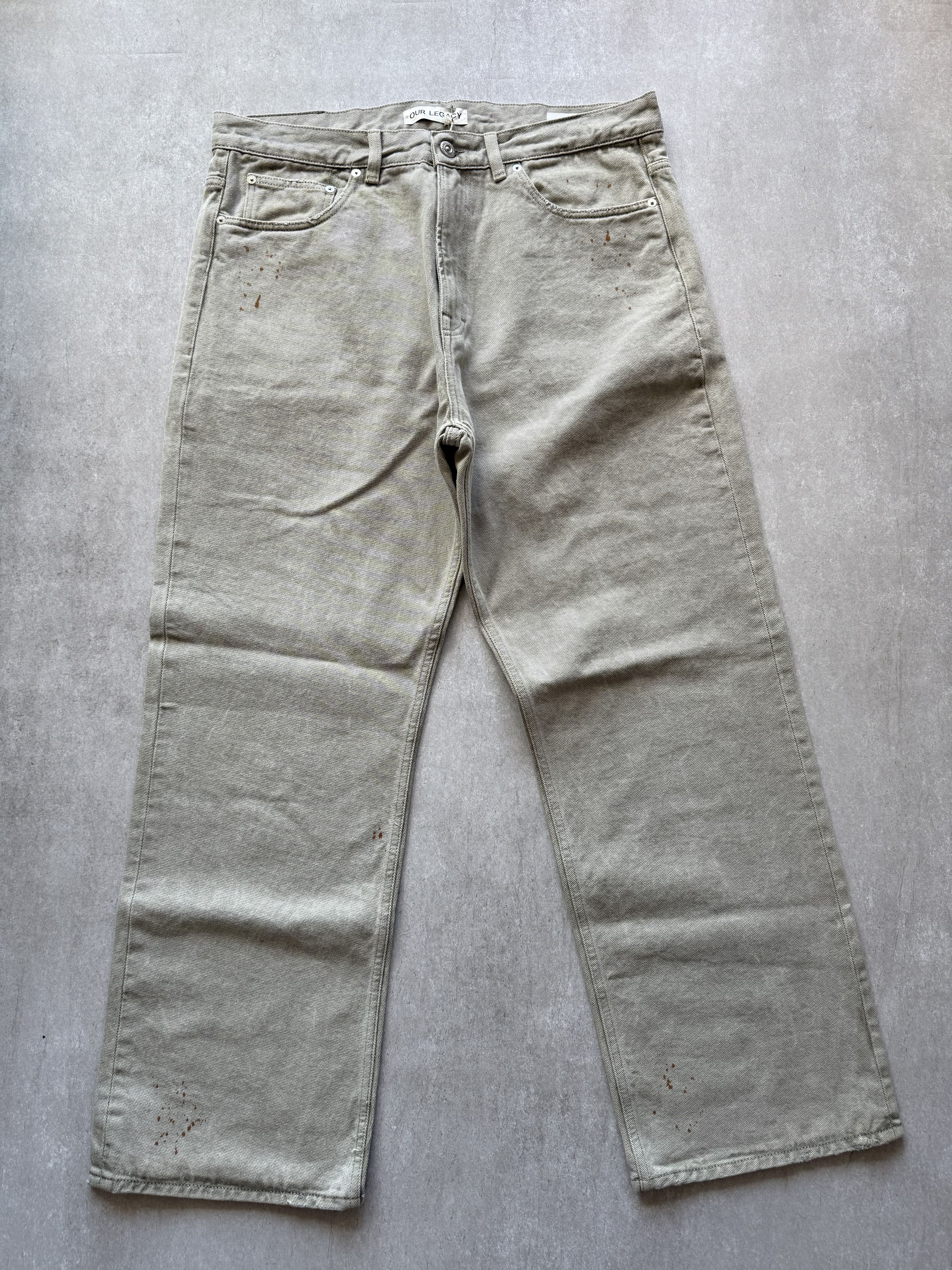 Our Legacy Our Legacy Gray Denim Size US 36 / EU 52 - 1 Thumbnail