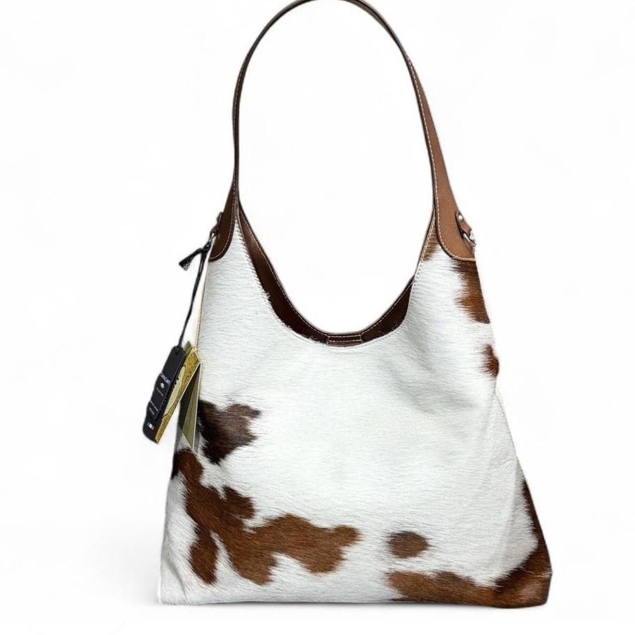 Other NWT Cavalcanti Cowhide Calf Hair Leather Hobo Shoulder Bag Size ONE SIZE - 1 Thumbnail