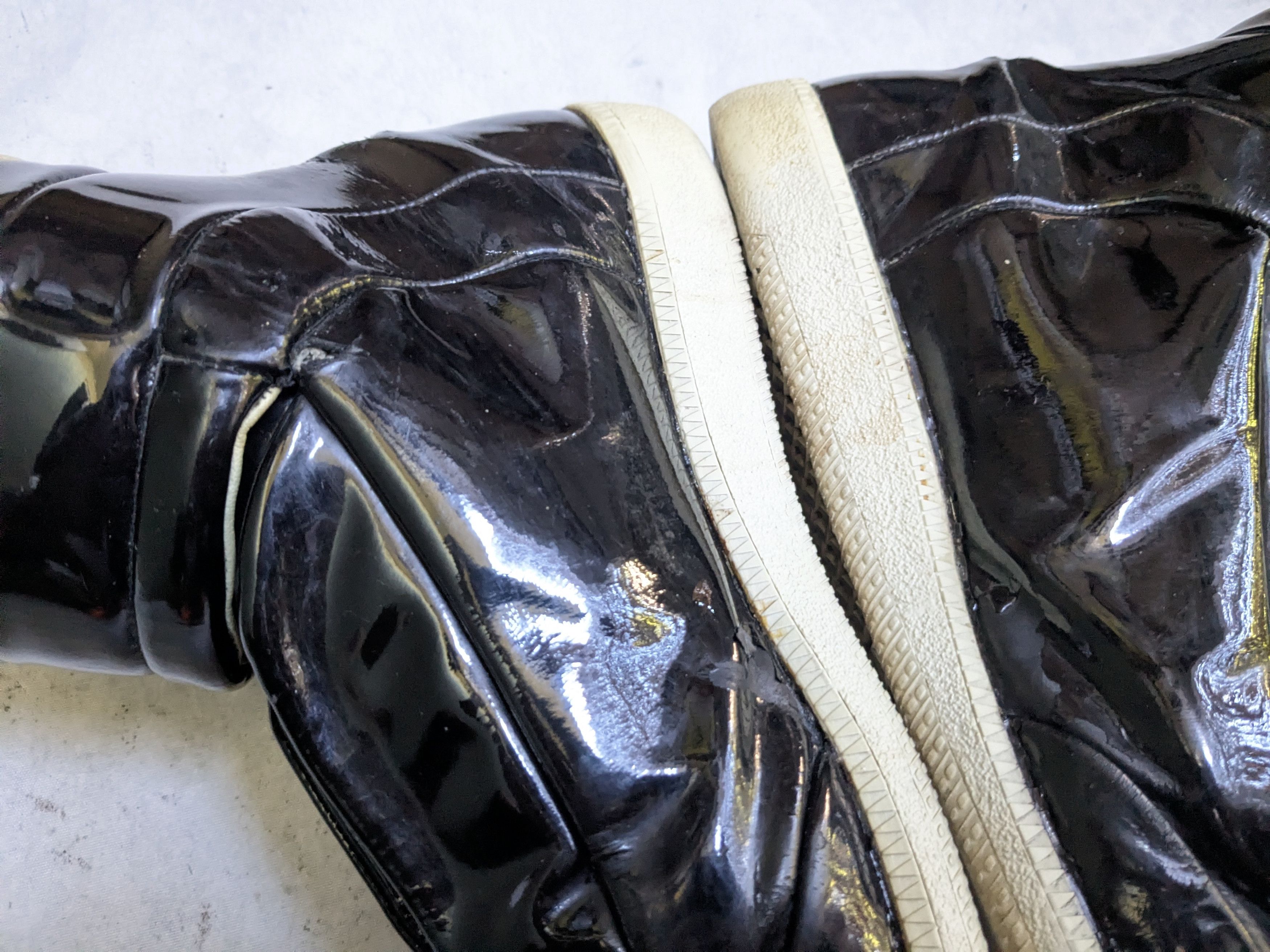 Maison Margiela Maison Margiela Future Black Patent Leather 9 42 High Tops Size US 9 / EU 42 - 16 Thumbnail