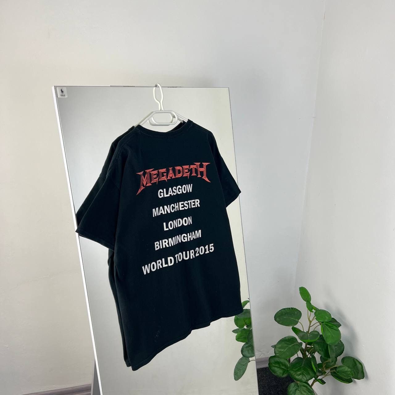 Band Tees Vintage Y2K Megadeth Skull Logo Rock Band T-Shirt Size US XL / EU 56 / 4 - 2 Thumbnail