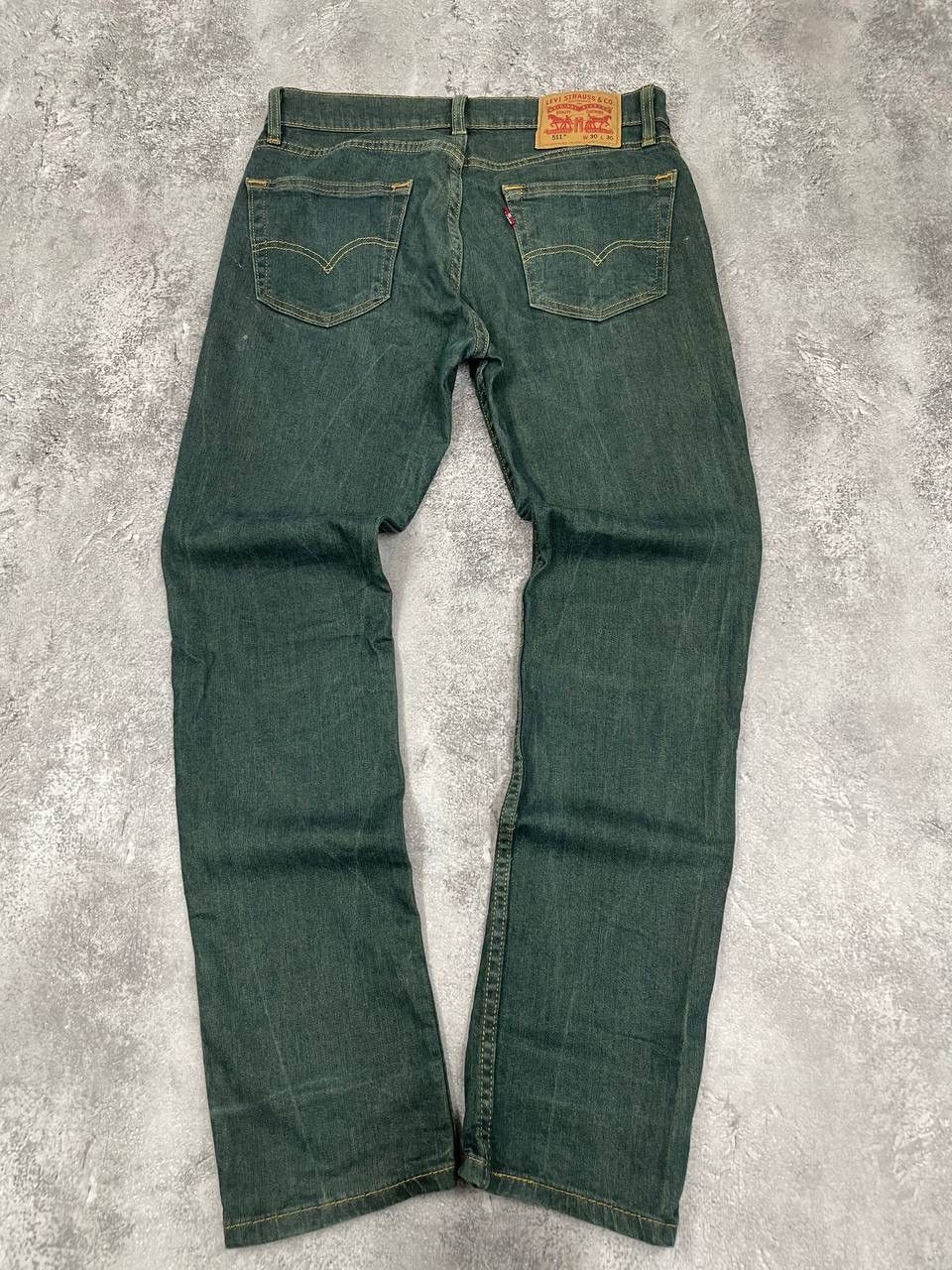 Levi's Levi's 511 Vintage Men Denim Jeans Slim Fit Green Size W30 Size US 30 / EU 46 - 1 Thumbnail