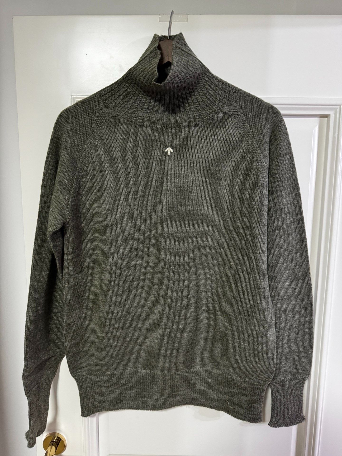 Nigel Cabourn Nigel Cabourn WWII Men's Green Turtleneck Size US M / EU 48-50 / 2 - 1 Thumbnail