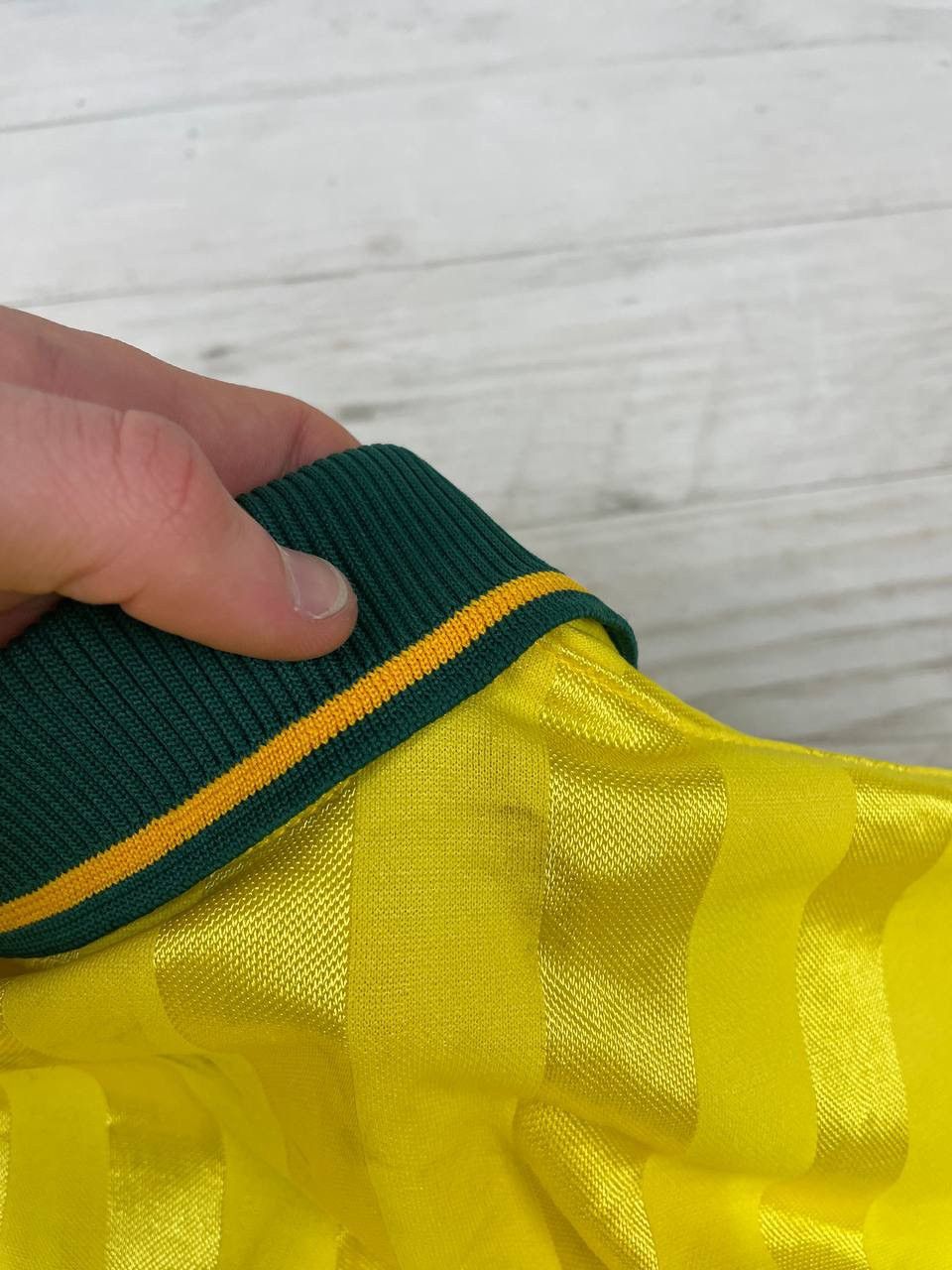 Vintage Vintage Retro Brazil 1994 1996 Home Shirt Soccer Jersey Size US L / EU 52-54 / 3 - 23 Thumbnail