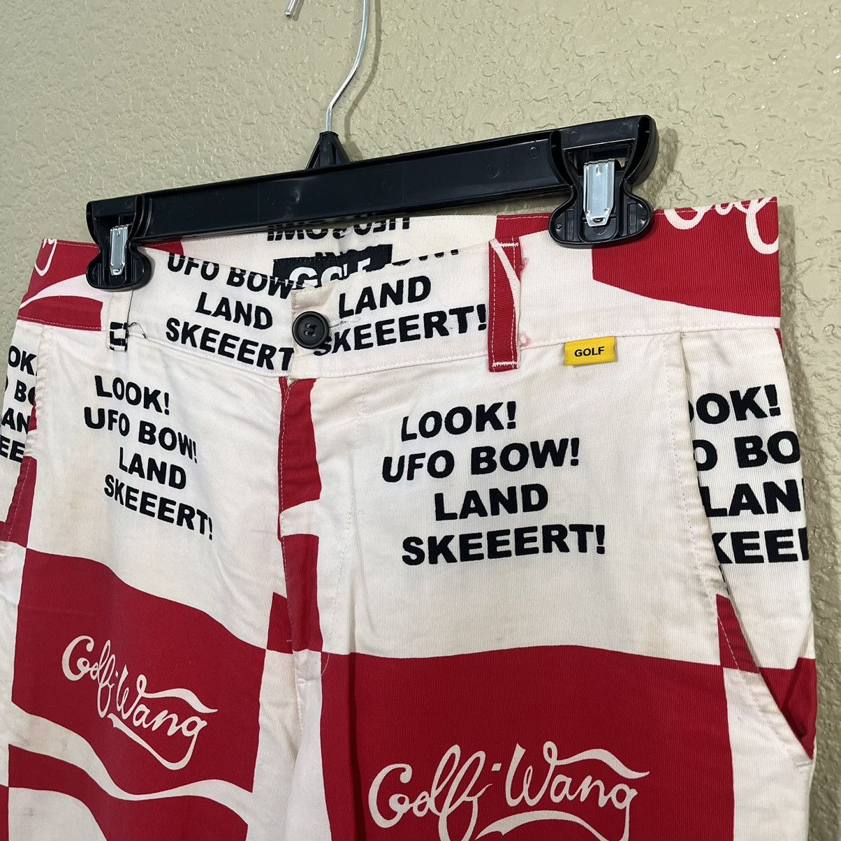 Golf Wang Golf Wang Coco Cola UFO Chino Pants Size 32 Size US 32 / EU 48 - 2 Thumbnail