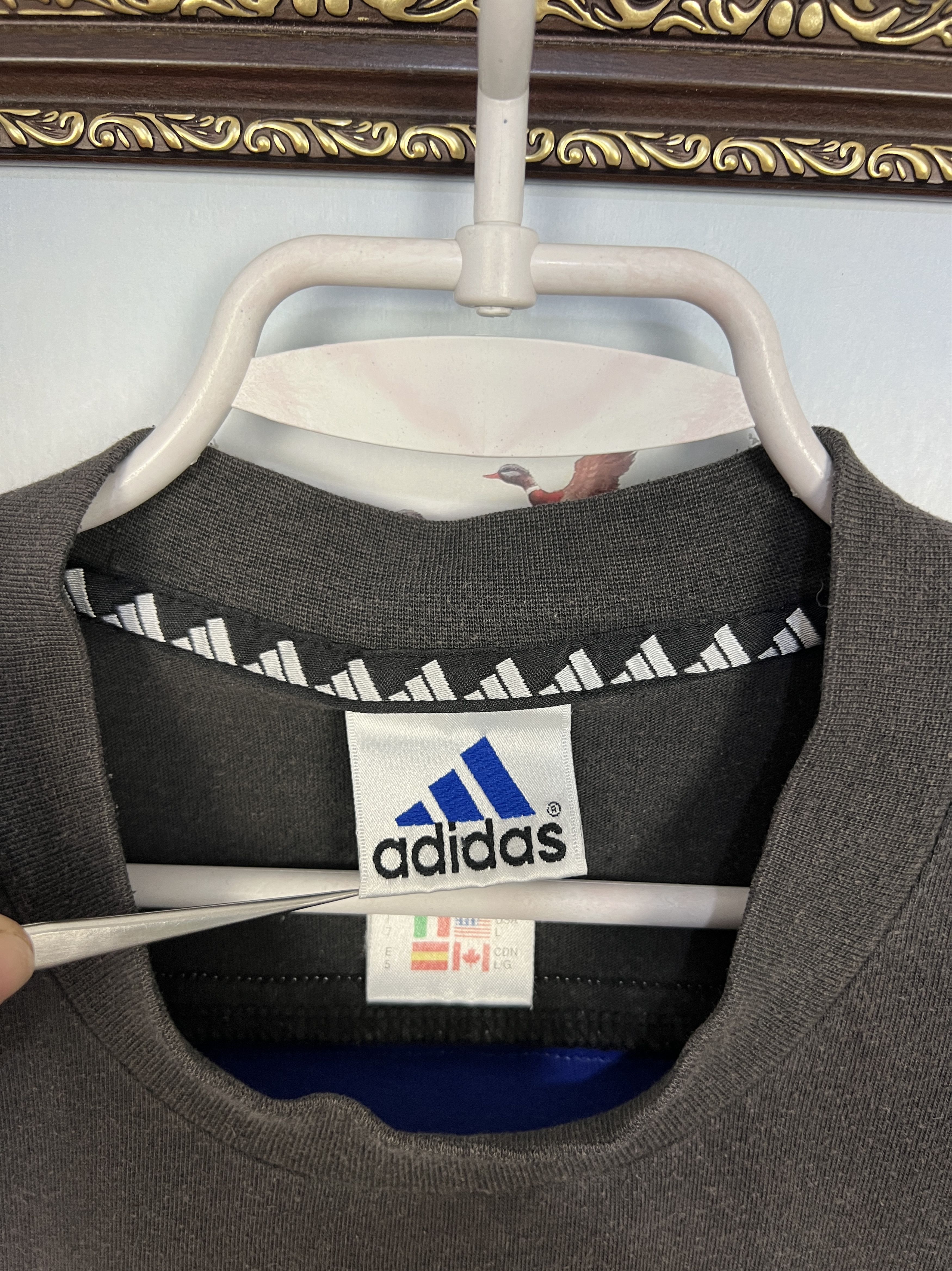 Adidas Vintage 90's Adidas FC Schalke 04 Football Train Shirt Size US L / EU 52-54 / 3 - 7 Thumbnail