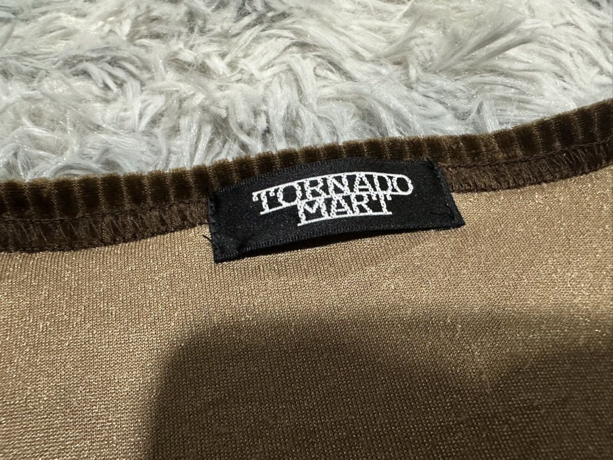 Tornado Mart 🔥Y2K Archived Tornado Mart Floral Gold Velvet Shirt Size US S / EU 44-46 / 1 - 7 Thumbnail