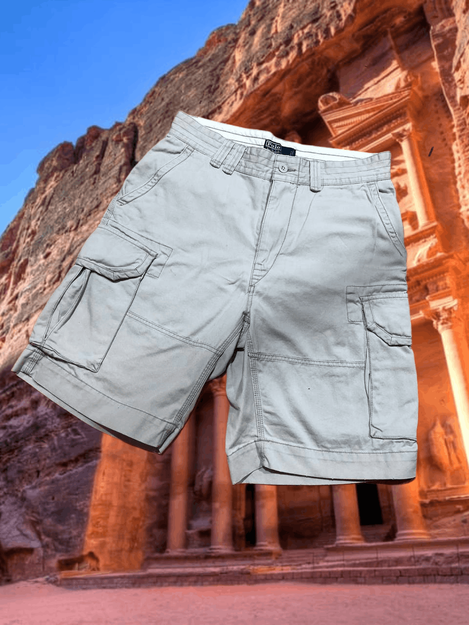 Polo Ralph Lauren Polo by Ralph Lauren denim shorts streetwear Vintage Y2K Size US 32 / EU 48 - 1 Thumbnail
