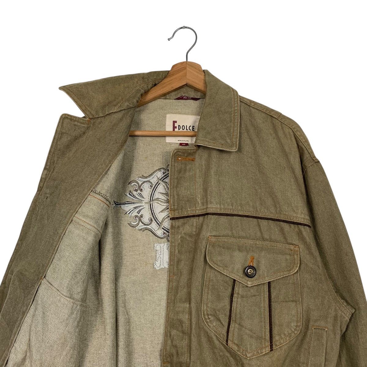 Japanese Brand Japanese Brand E Dolce Elegante Denim Jacket Size US M / EU 48-50 / 2 - 10 Thumbnail