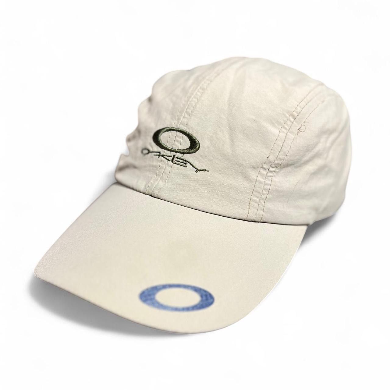Oakley Vintage Oakley Outdoor Tan/ Green Hat (rare) Size ONE SIZE - 1 Thumbnail