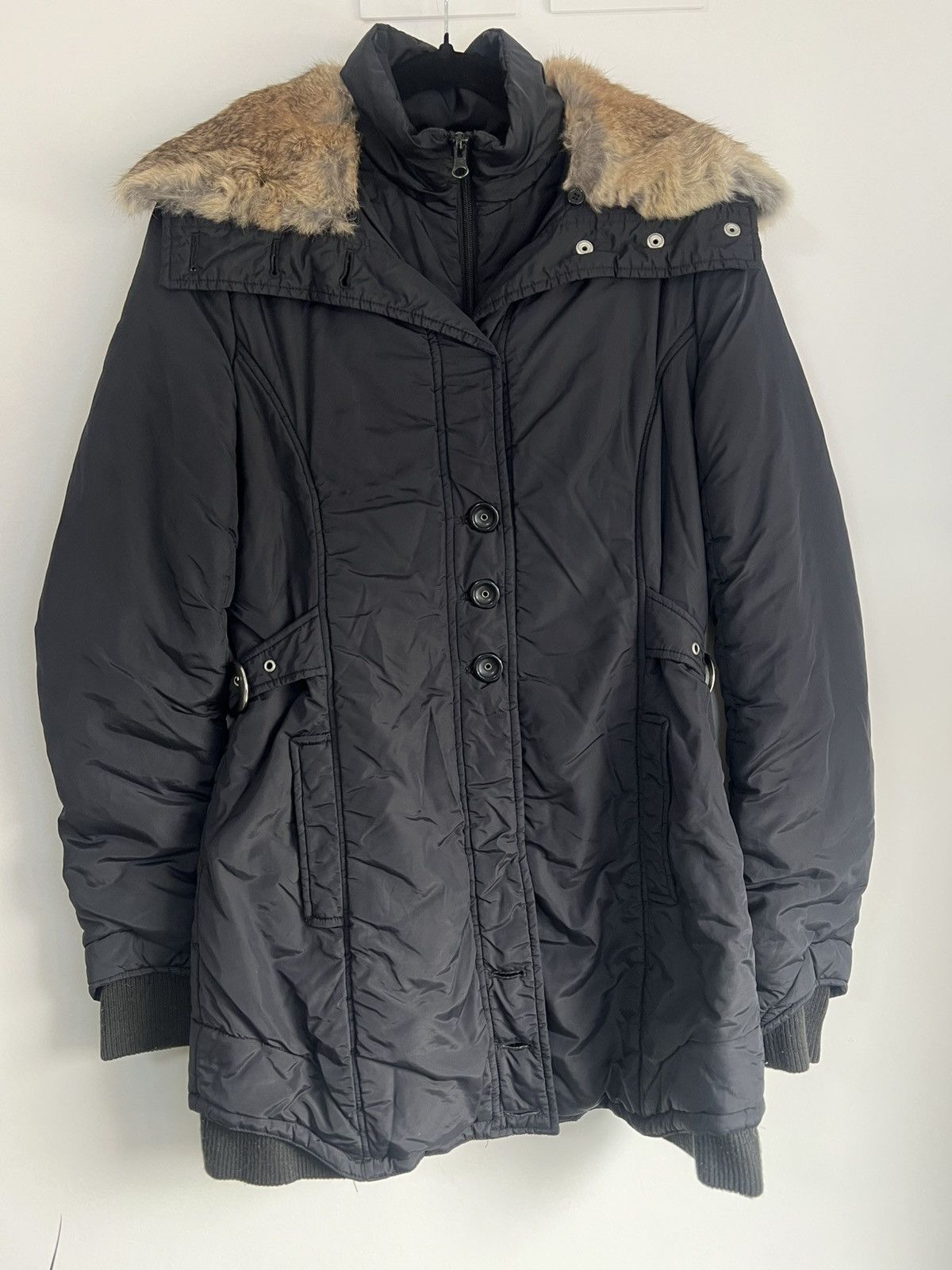 Max & Co blue navy M coat parka