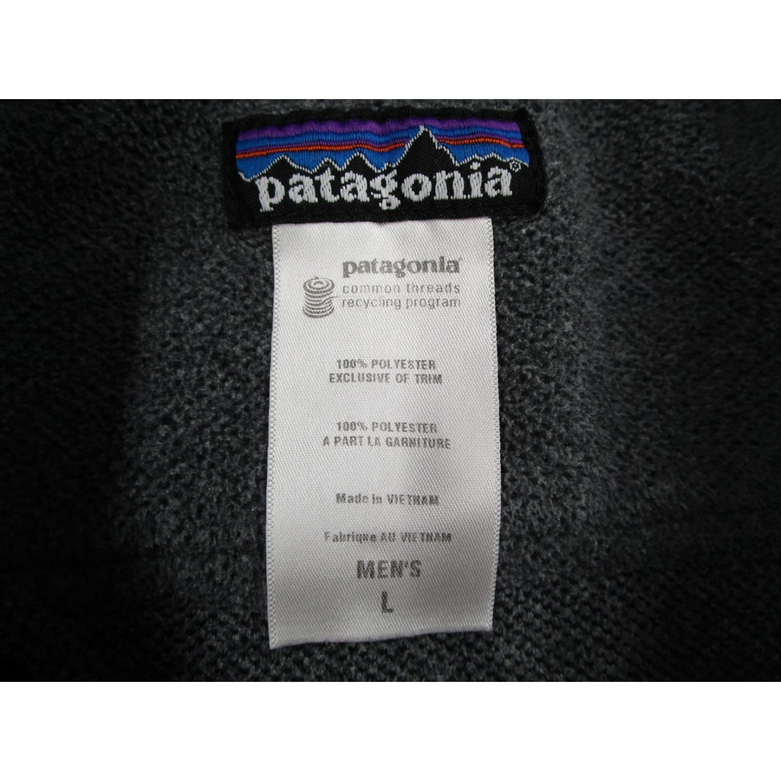 Patagonia Patagonia Shirt Mens Large Gray Fleece Button-Up Long Sleeve Casual Workwear 25760F0 Size US L / EU 52-54 / 3 - 3 Thumbnail