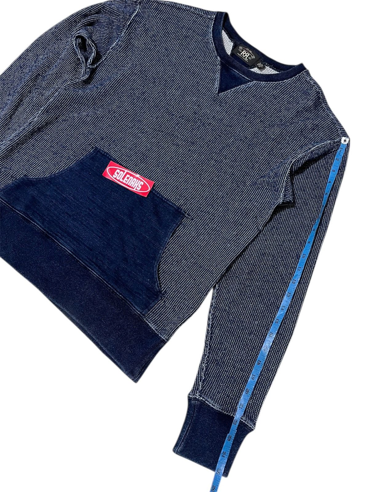 RRL Ralph Lauren Double RL polo ralph lauren indigo sweatshirt Size US S / EU 44-46 / 1 - 6 Thumbnail