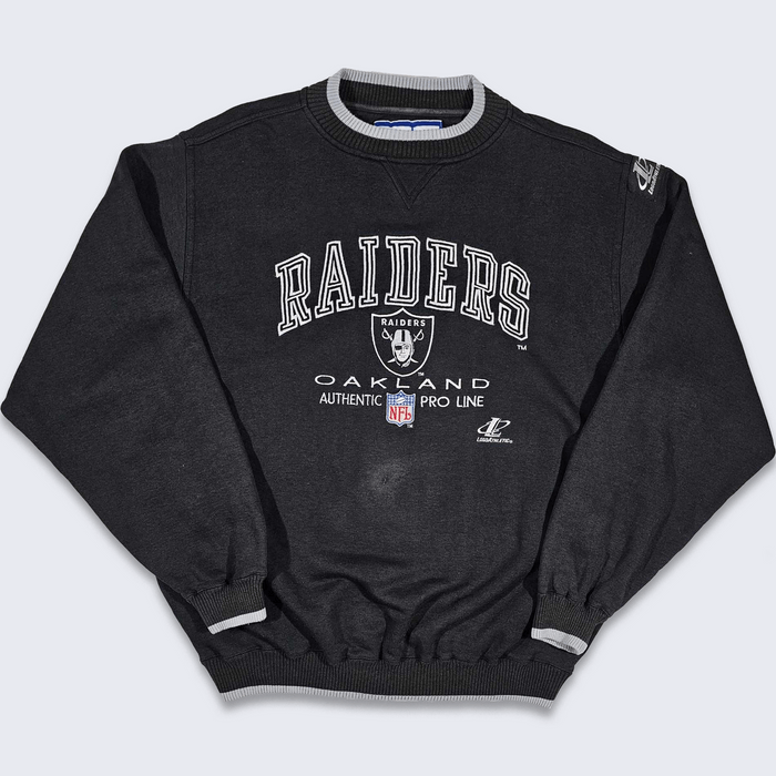 Vintage Oakland Raiders Vintage 90s Logo Athletic Sweatshirt | Grailed