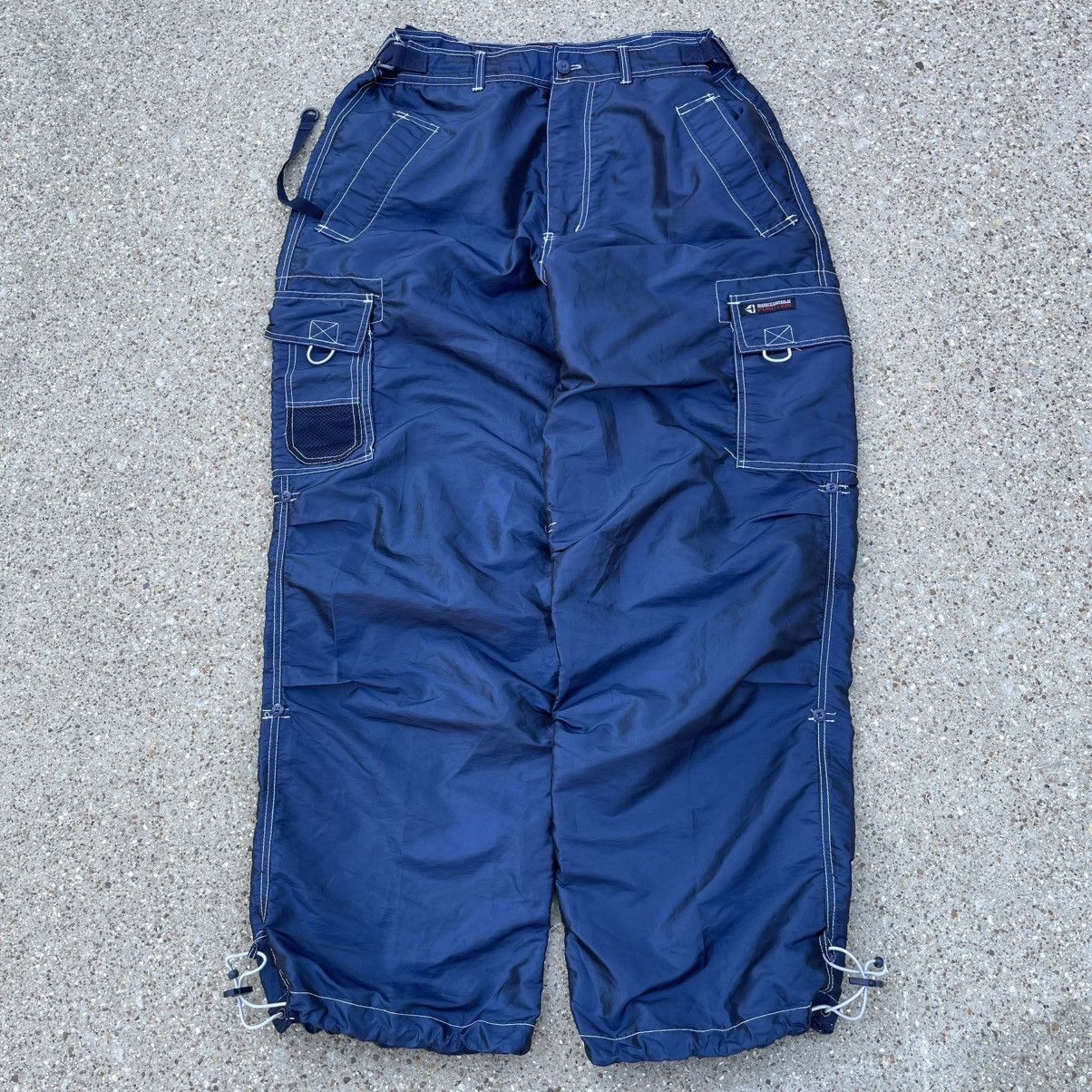 Southpole Vintage Southpole Function Cargo Baggy Rave Pants Blue Mens Size US 36 / EU 52 - 1 Thumbnail