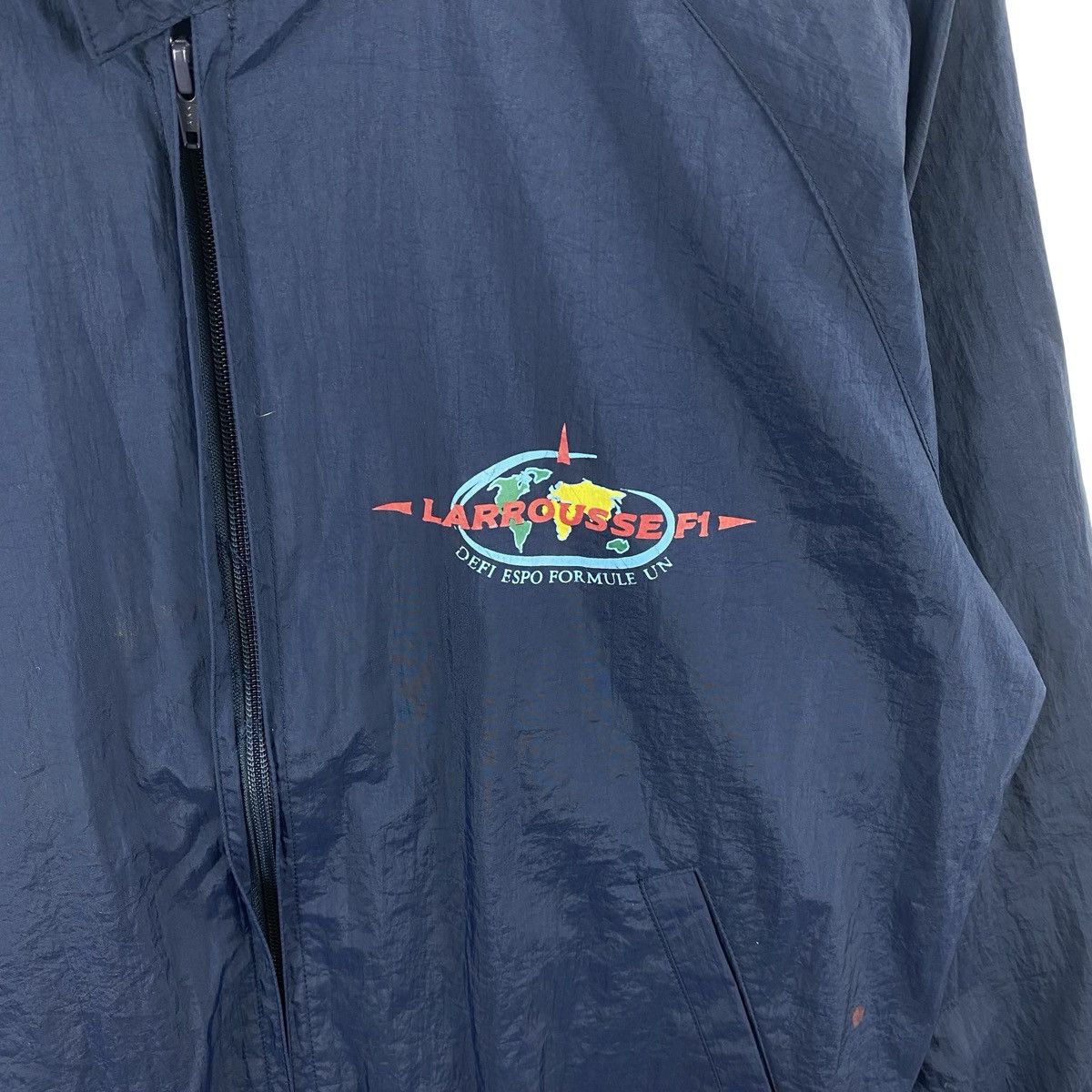 Vintage Vintage LARROUSSE F1 France Formula One Racing Windbreaker Size US XXL / EU 58 / 5 - 7 Thumbnail
