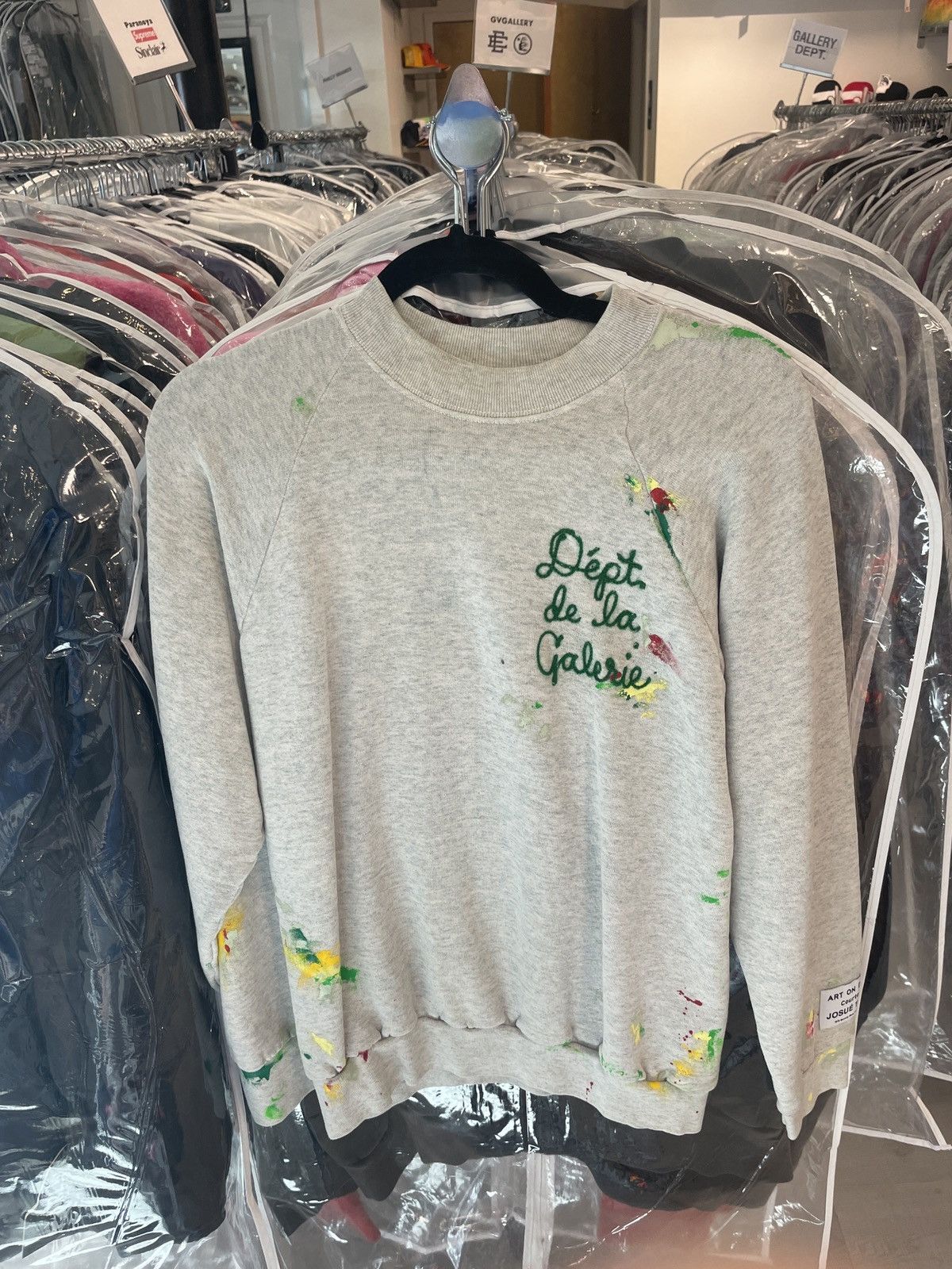 Gallery Dept. Gallery Dept. French Logo 1/1 Crewneck Size US S / EU 44-46 / 1 - 1 Thumbnail
