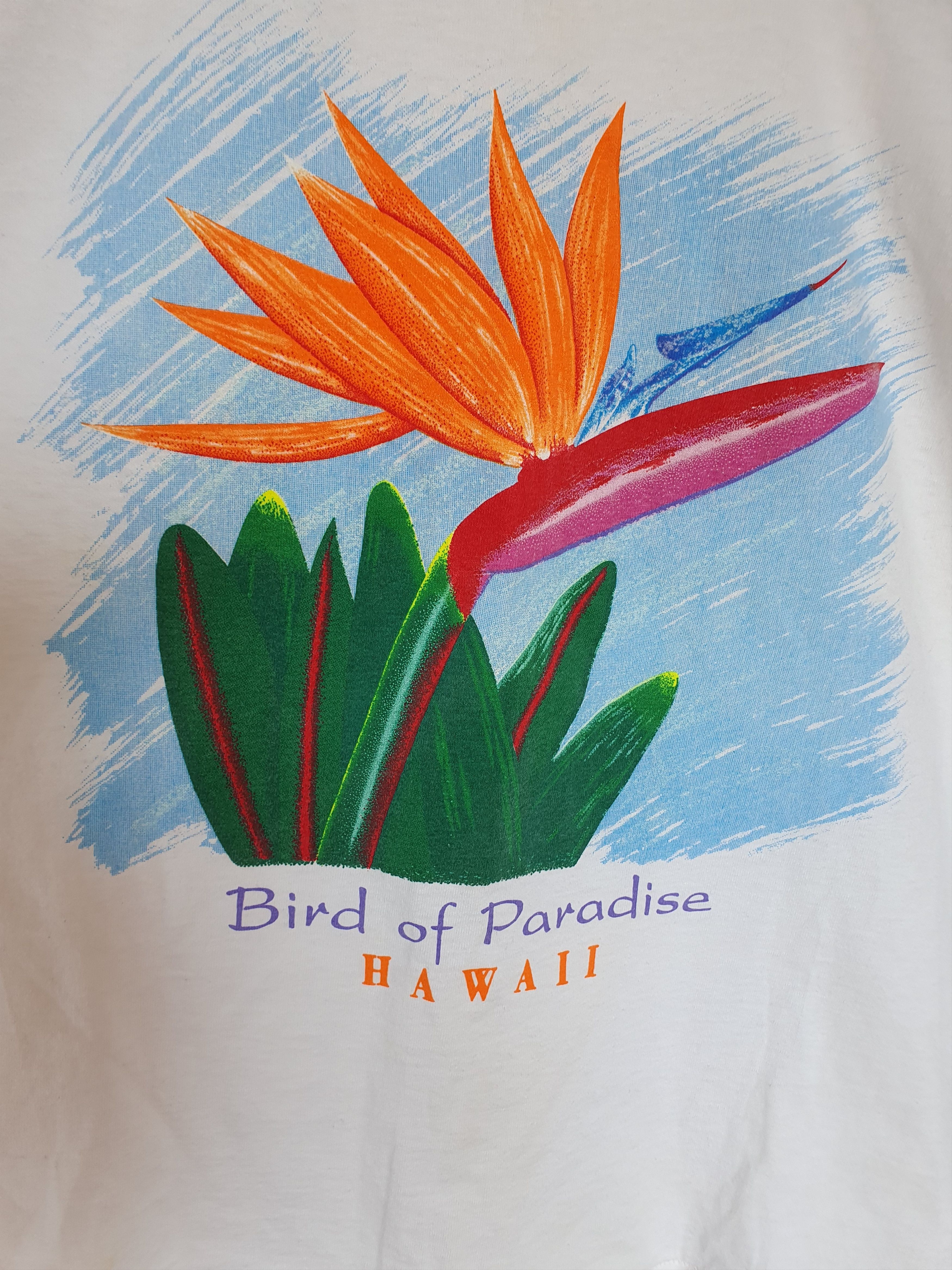 Vintage Bird of Paradise Hawaii Vintage Single Stitch t-shirt L Size L / US 10 / IT 46 - 2 Thumbnail