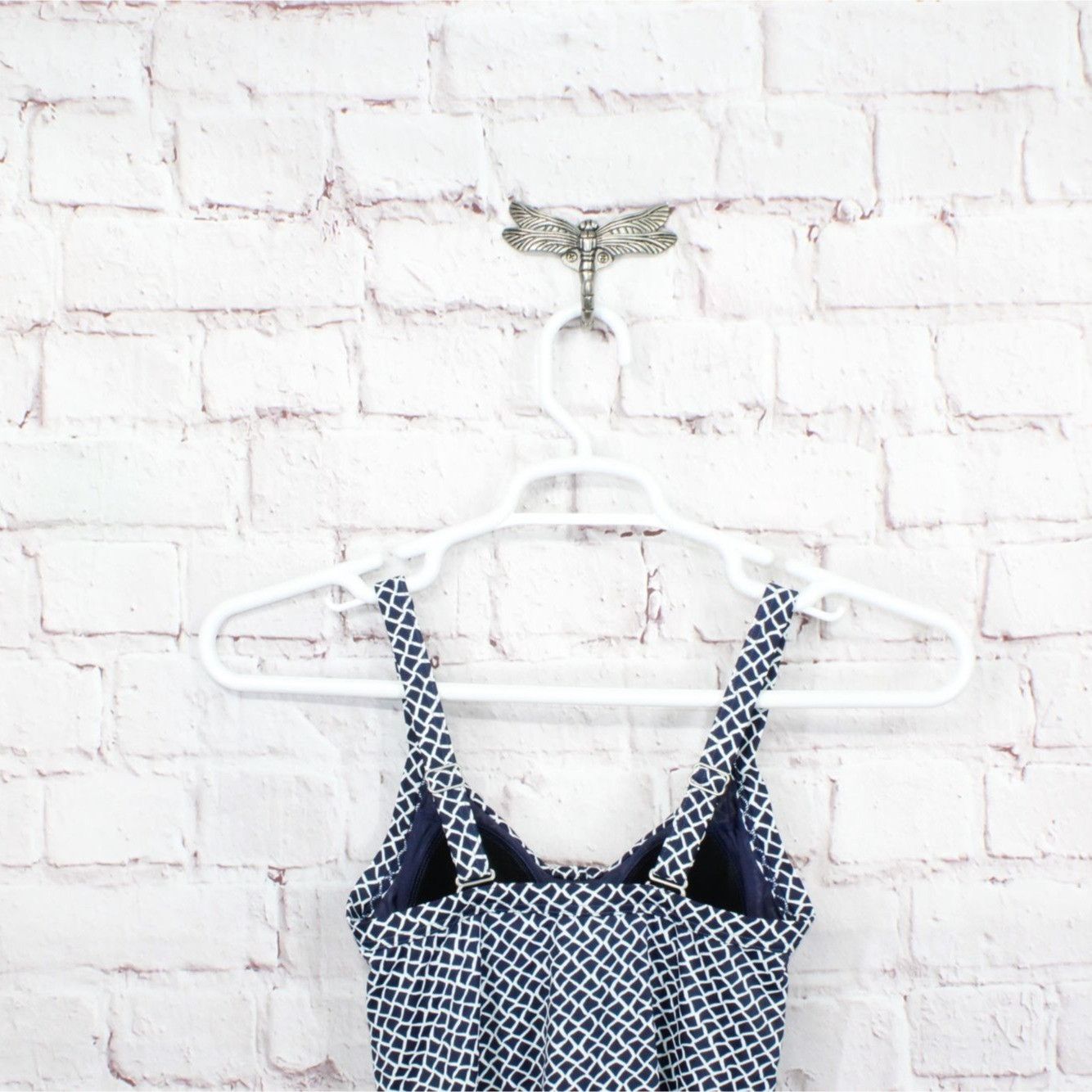 L.L. Bean LL Bean Lightly Padded Shelf Bra Adjustable Straps Tankini Size S / US 4 / IT 40 - 4 Thumbnail