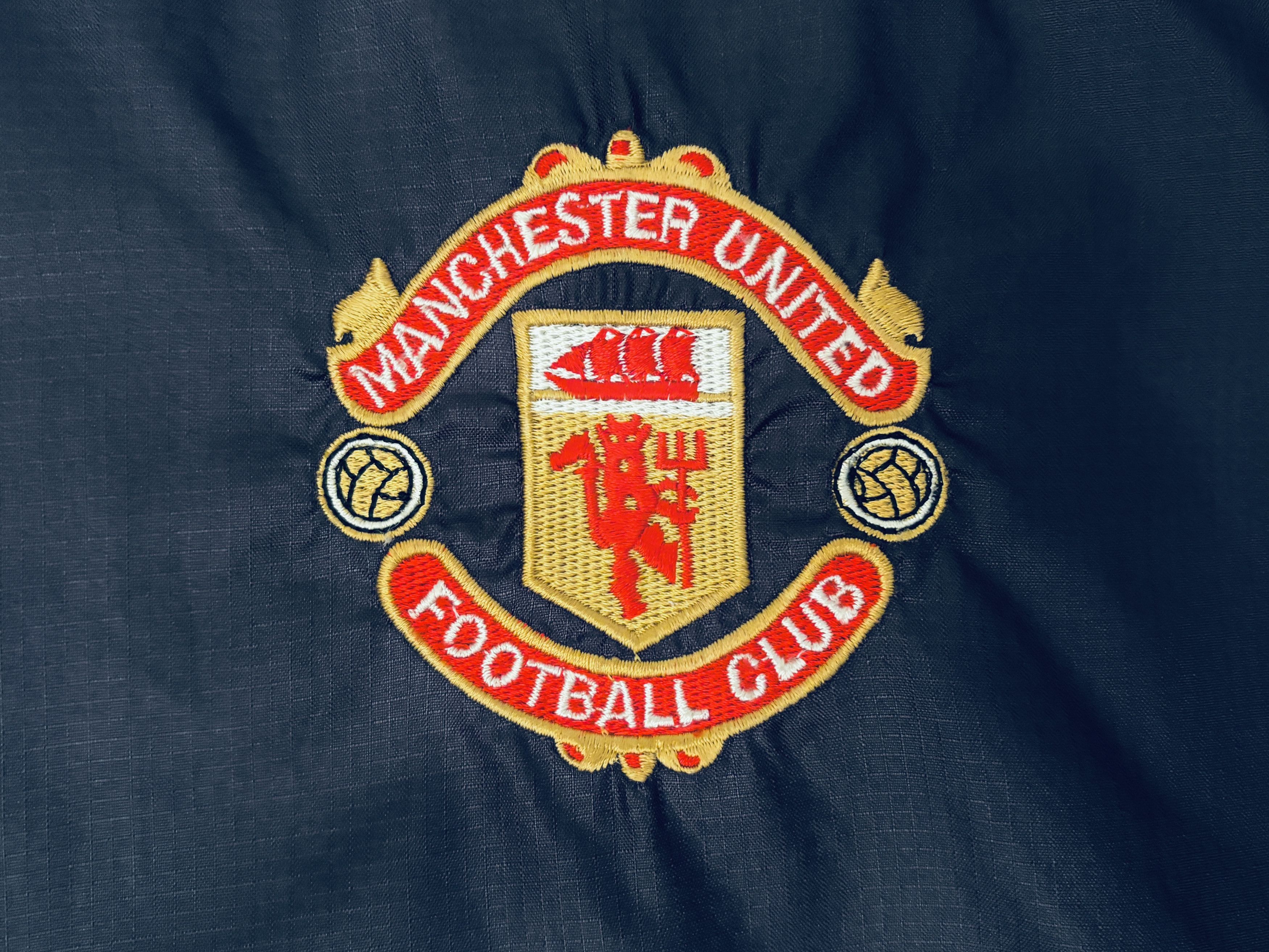 Umbro Manchester United Training Jacket 1992 1994 Windbreaker Size US L / EU 52-54 / 3 - 8 Thumbnail