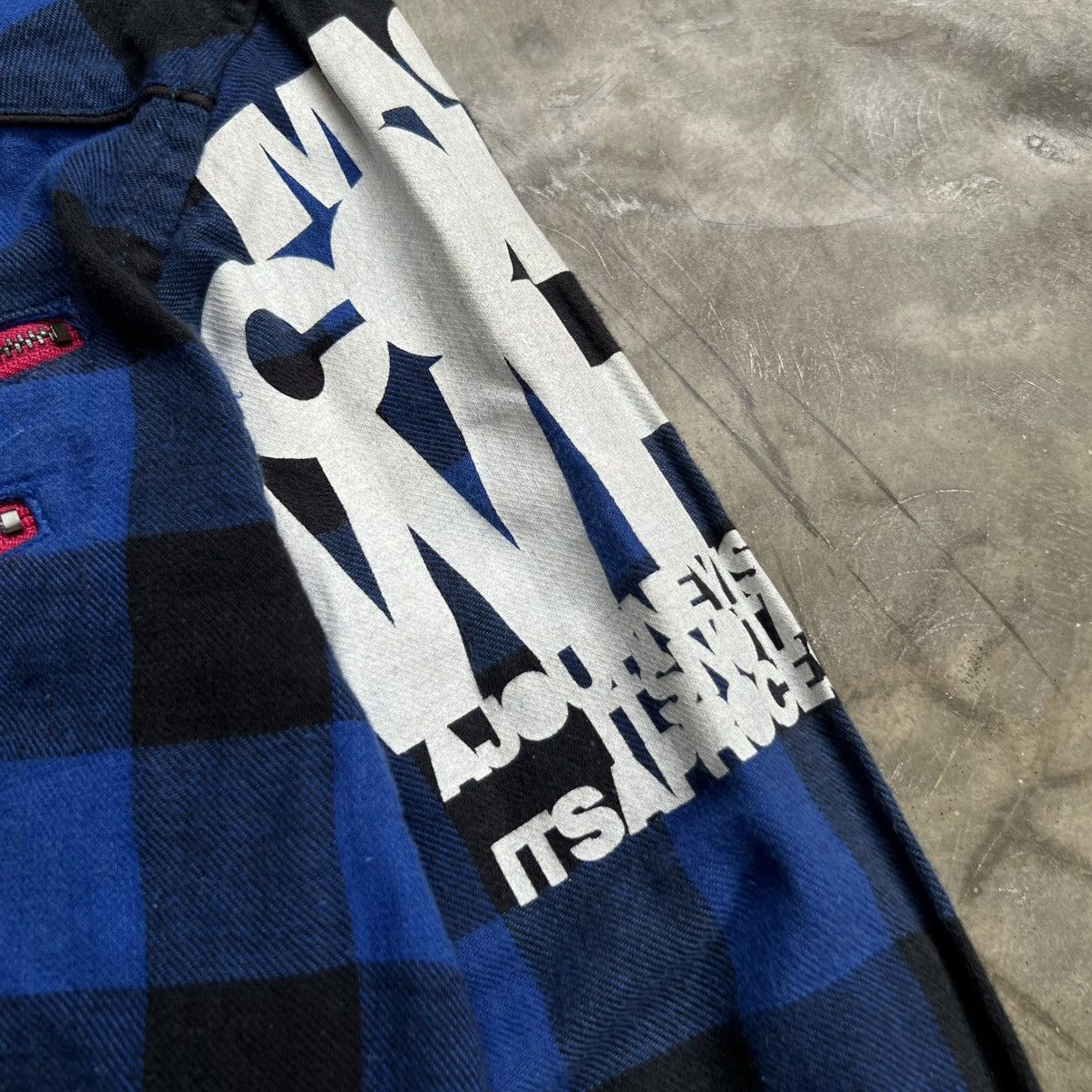 Hysteric Glamour 2000s Sorridere Vkei Style Flannel Shirt Size US M / EU 48-50 / 2 - 6 Thumbnail