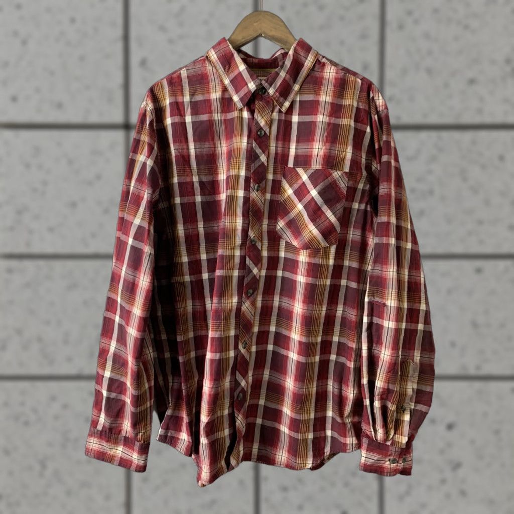 Vintage VINTAGE? Mens Magellan Outdoors Mag Release Plaid Button Front Shirt Size L Loose Fit Size US L / EU 52-54 / 3 - 1 Thumbnail