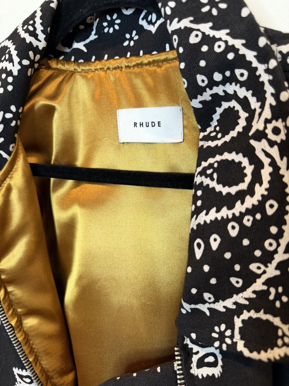 Rhude Rhude Friends and Family Bandana Bomber Size US L / EU 52-54 / 3 - 5 Thumbnail