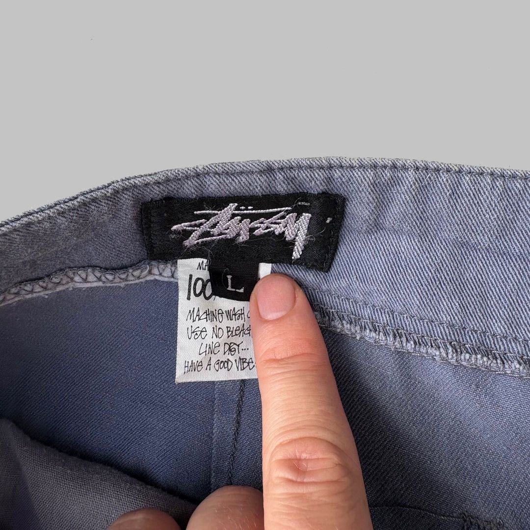 Stussy Stussy 1990 90s Vintage L USA Made Adjustable Skate Pants Size US 36 / EU 52 - 5 Thumbnail