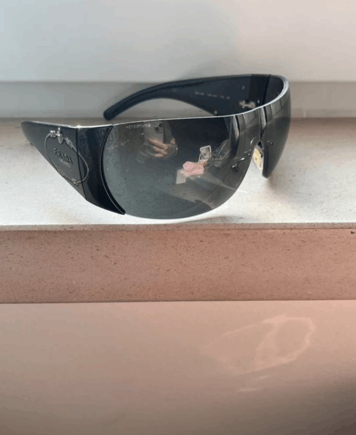 Prada PRADA Sunglasses 🇺🇸 TAX FREE Rimless Sport Flame Star Size ONE SIZE - 2 Thumbnail