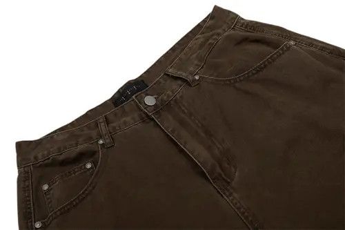 Japanese Brand Loose stitching washed cargo punk distressed scimitar pants Size US 32 / EU 48 - 3 Thumbnail